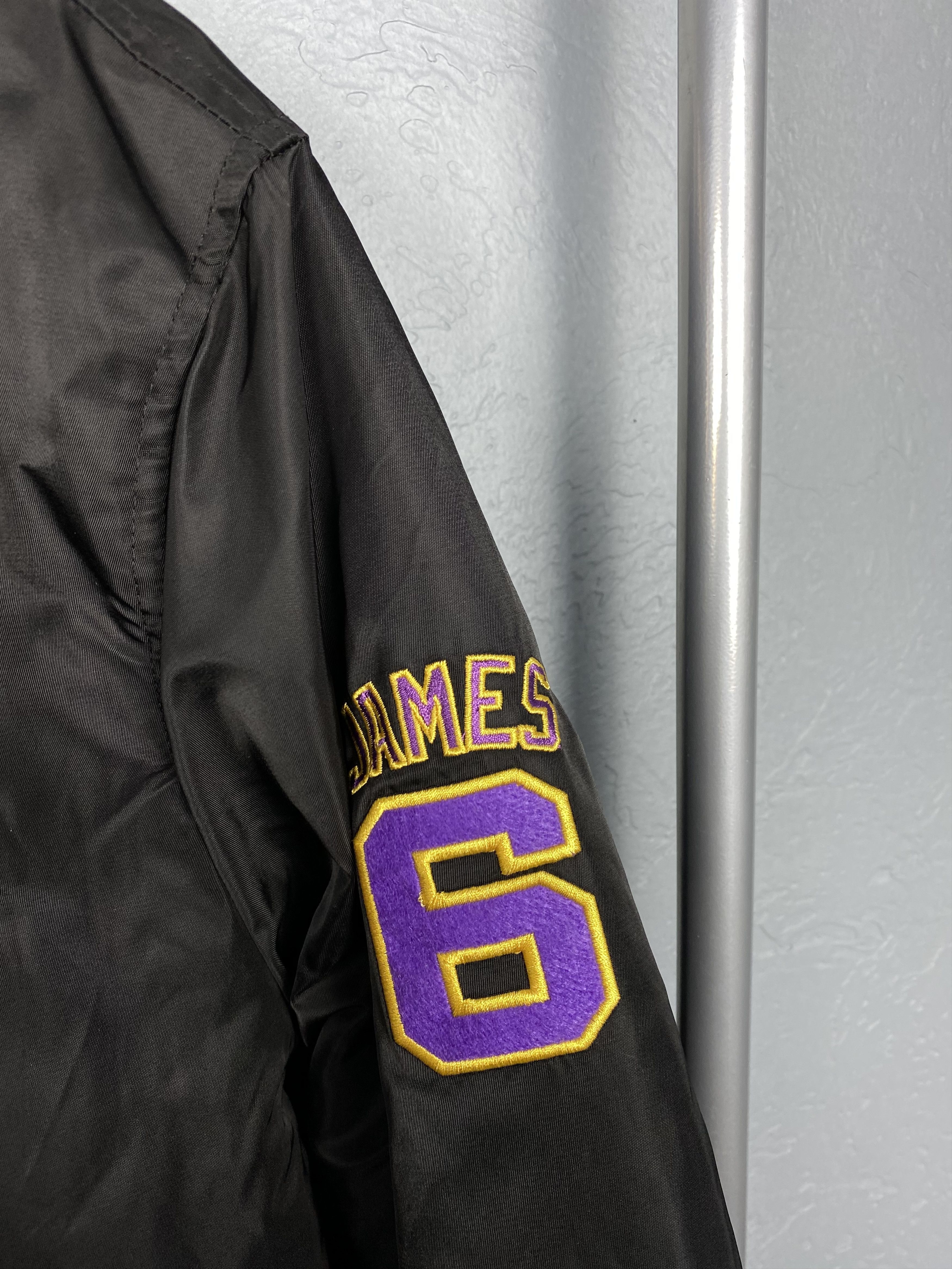 NBA NEW! Los Angeles Lakers NBA Varsity Bomber Jacket Size US M / EU 48-50 / 2 - 6 Thumbnail