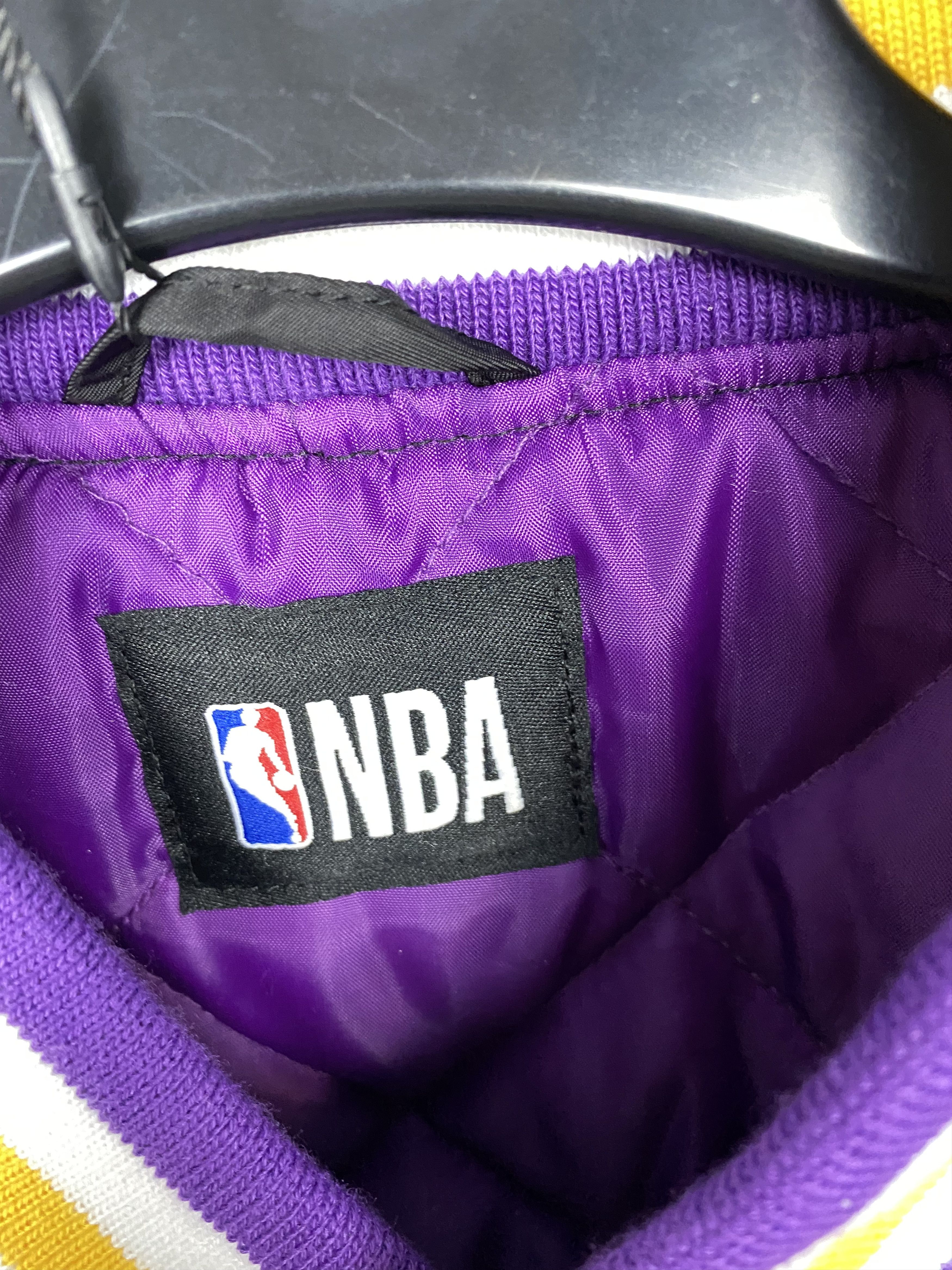 NBA NEW! Los Angeles Lakers NBA Varsity Bomber Jacket Size US M / EU 48-50 / 2 - 10 Thumbnail