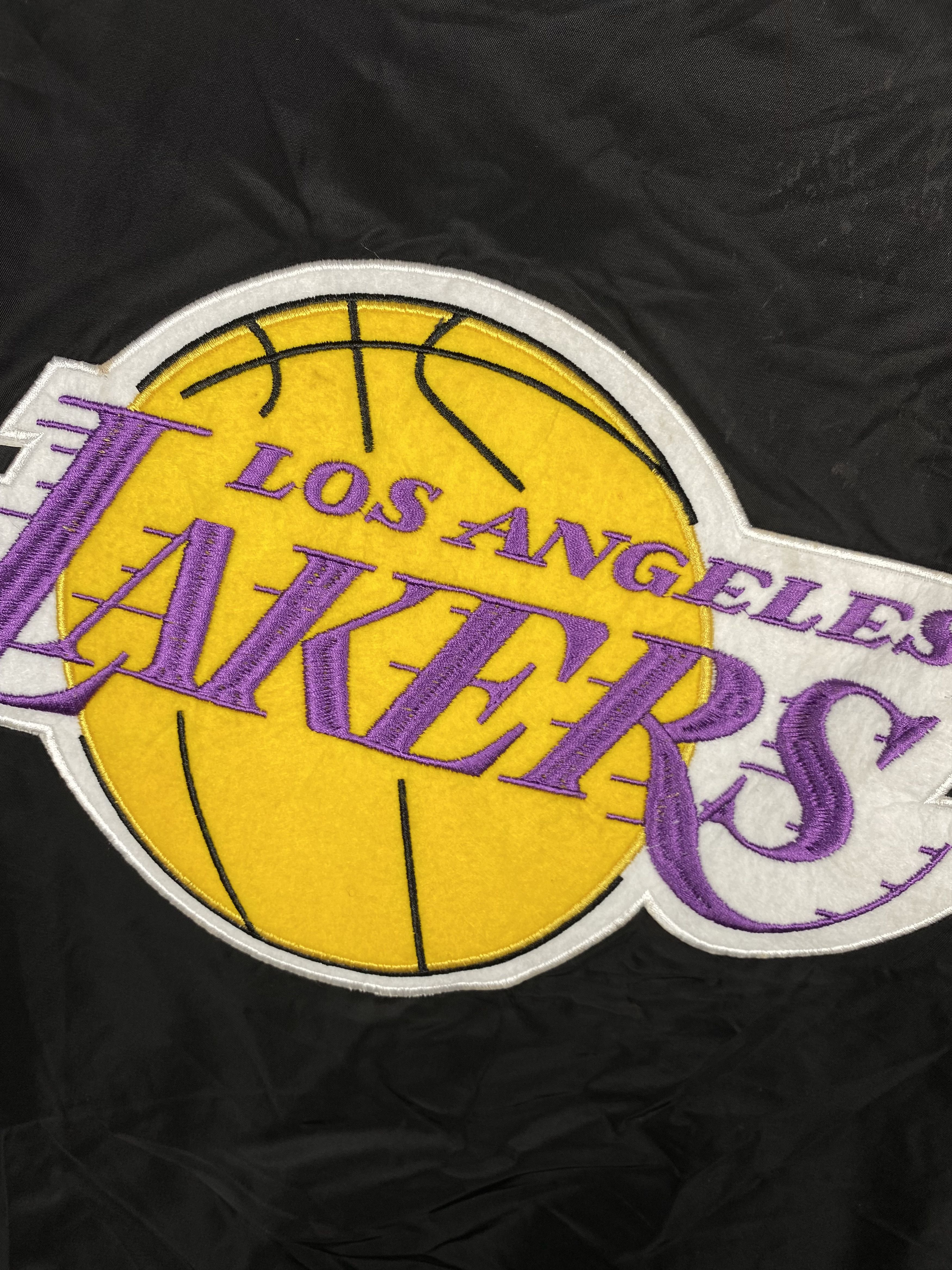 NBA NEW! Los Angeles Lakers NBA Varsity Bomber Jacket Size US M / EU 48-50 / 2 - 3 Thumbnail