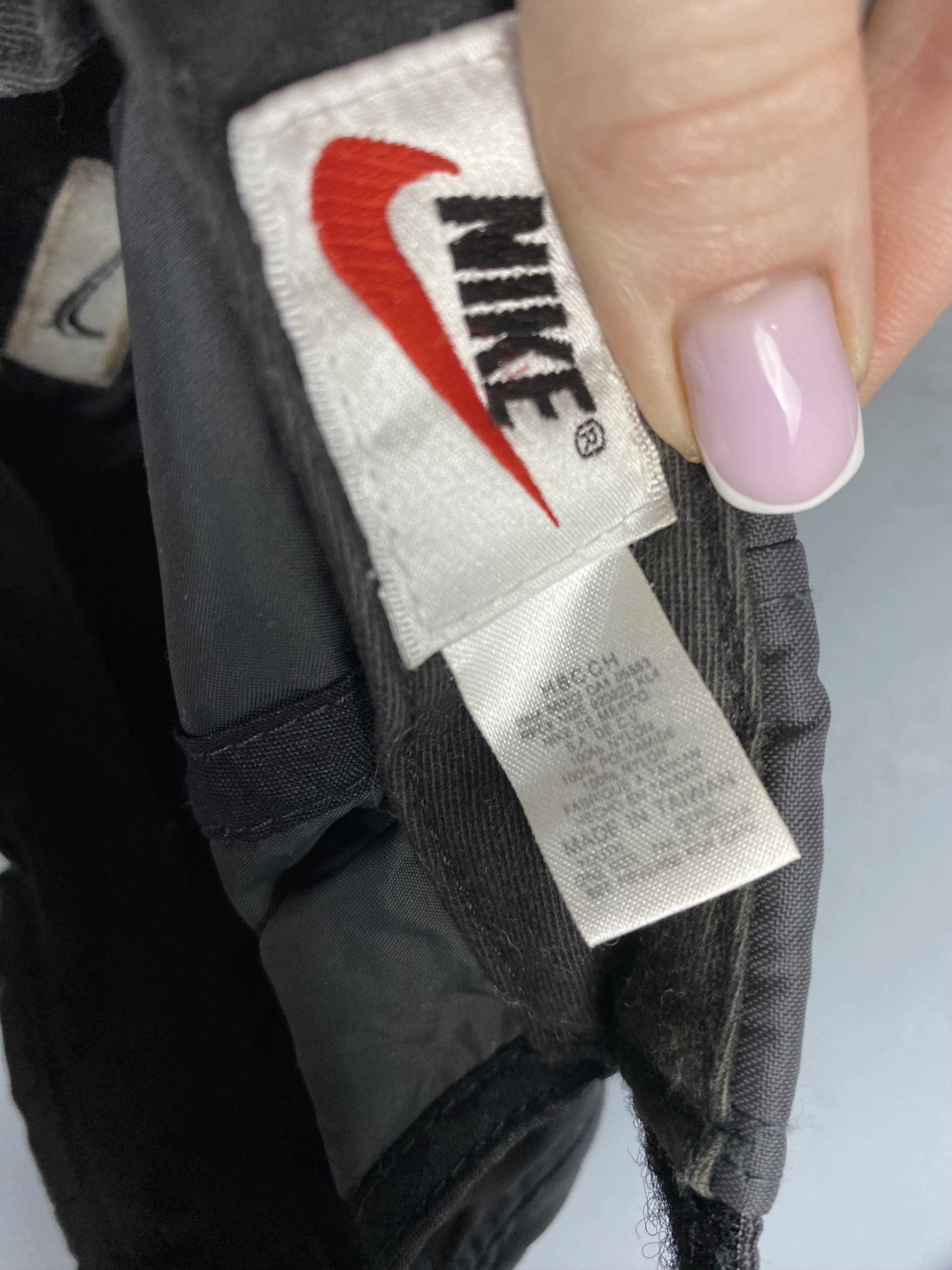 Nike × Vintage Nike Vintage Nylon Hat Cap Swoosh Y2K Size ONE SIZE - 6 Thumbnail