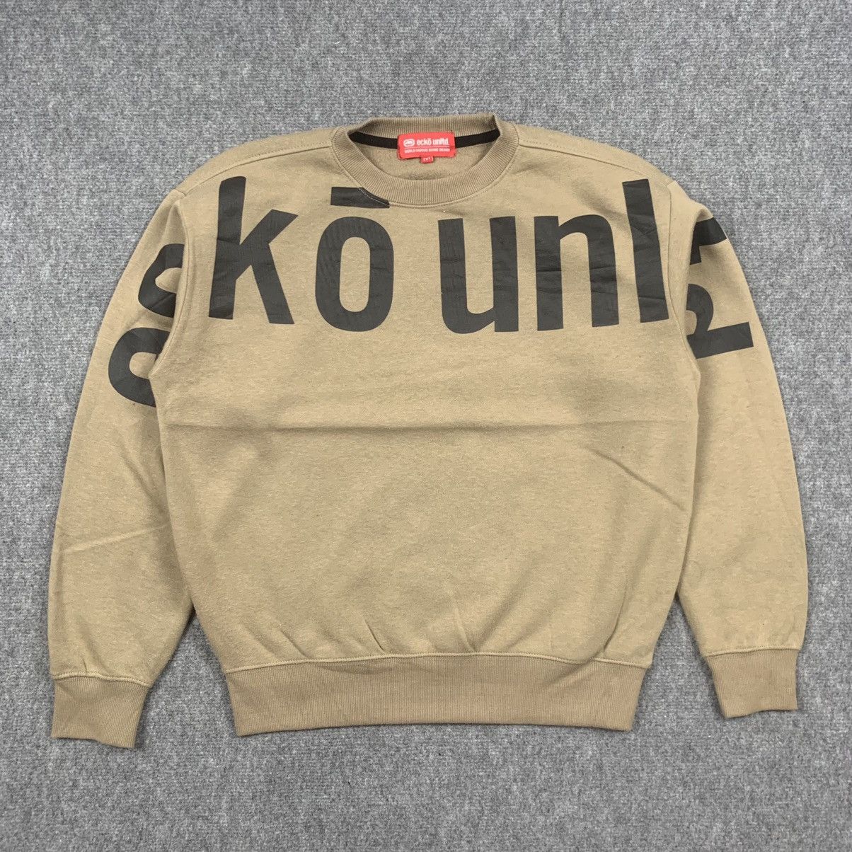 Ecko Unltd. × Vintage Vintage Ecko Unltd Spellout Sweatshirt Size US M / EU 48-50 / 2 - 2 Thumbnail