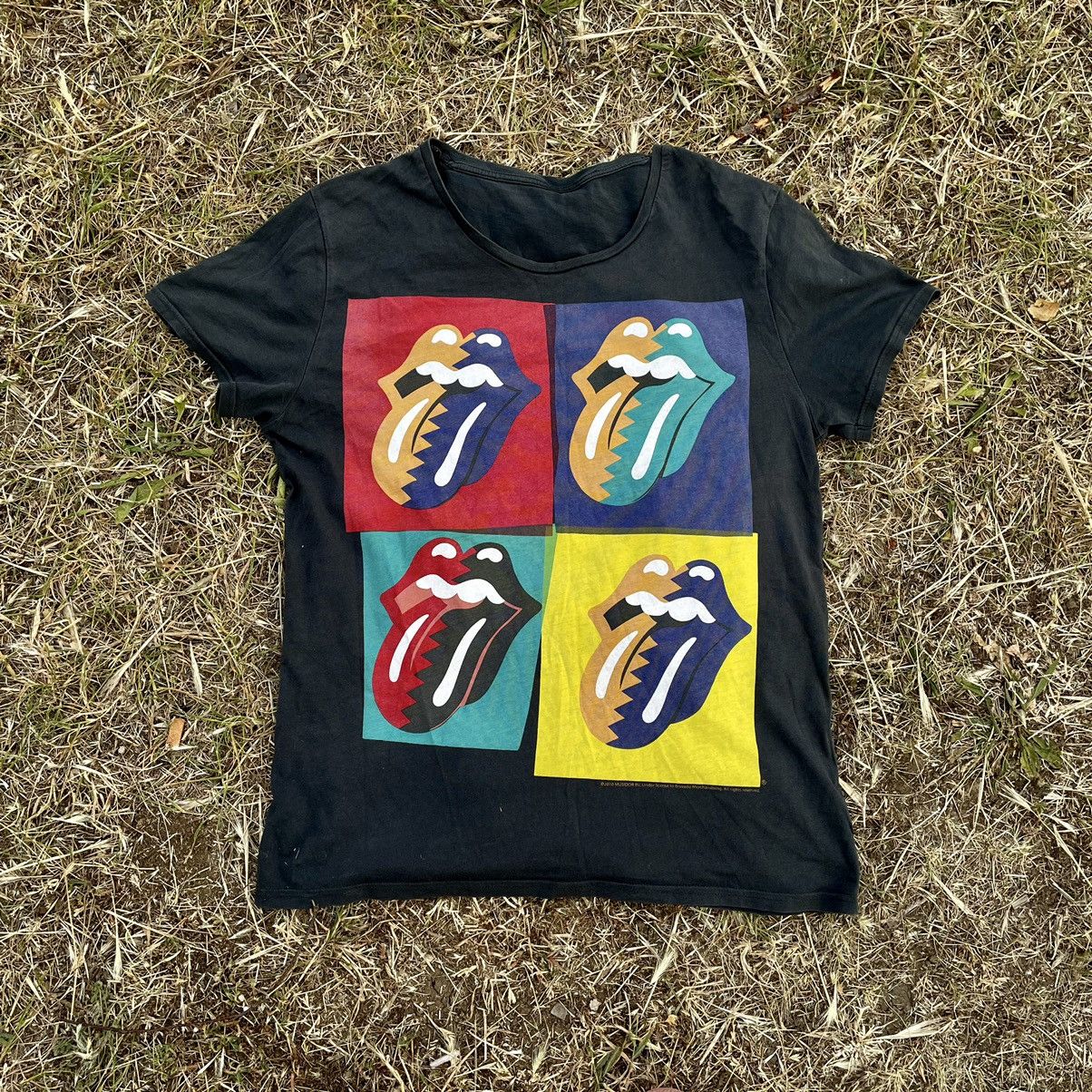 Vintage Vintage Y2K Rolling Stones Graphic Tee Streetwear Baggy M Size US M / EU 48-50 / 2 - 1 Thumbnail