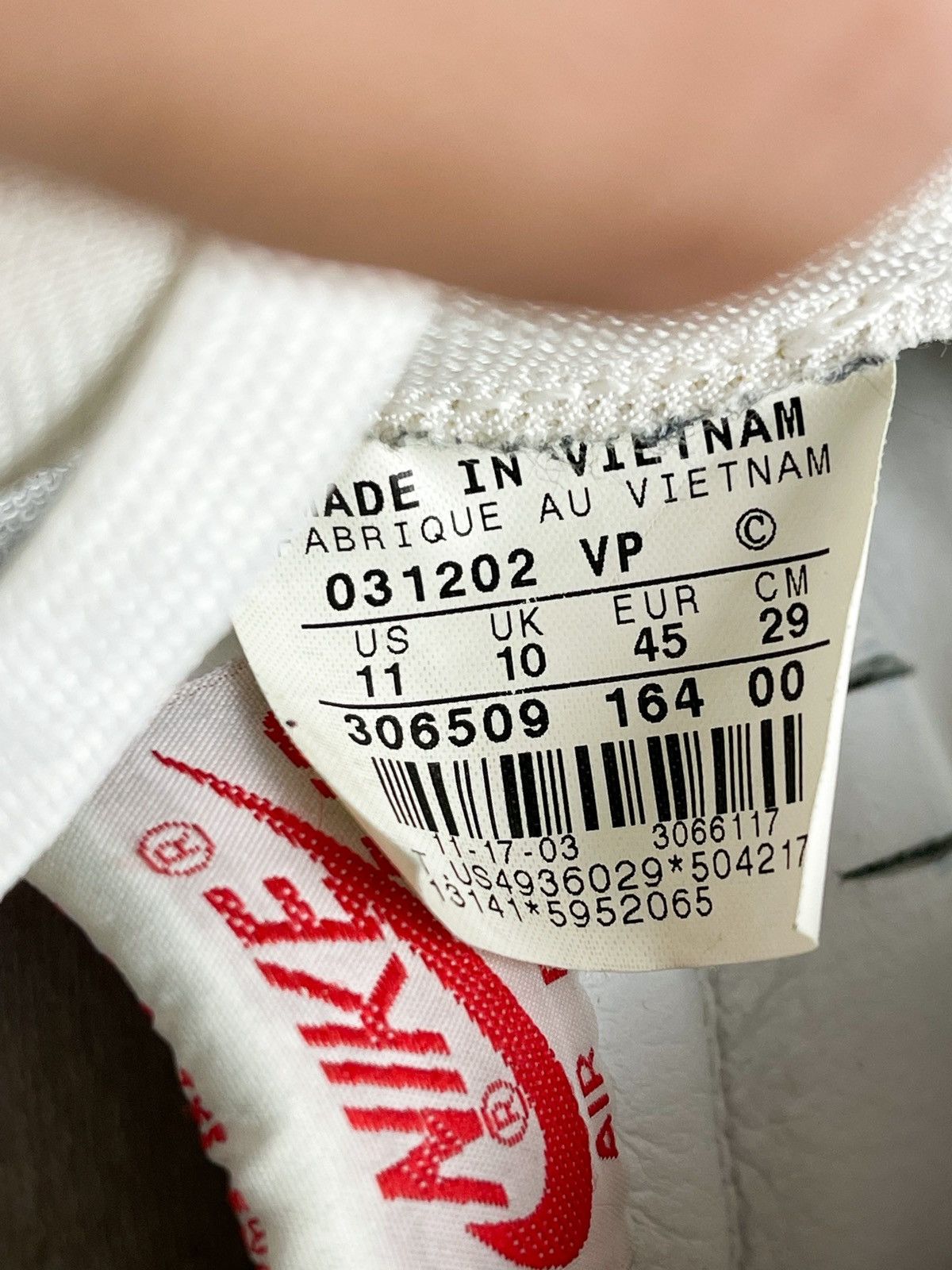 Nike × Vintage Nike Air Force 1 size 11 Size US 11 / EU 44 - 6 Thumbnail