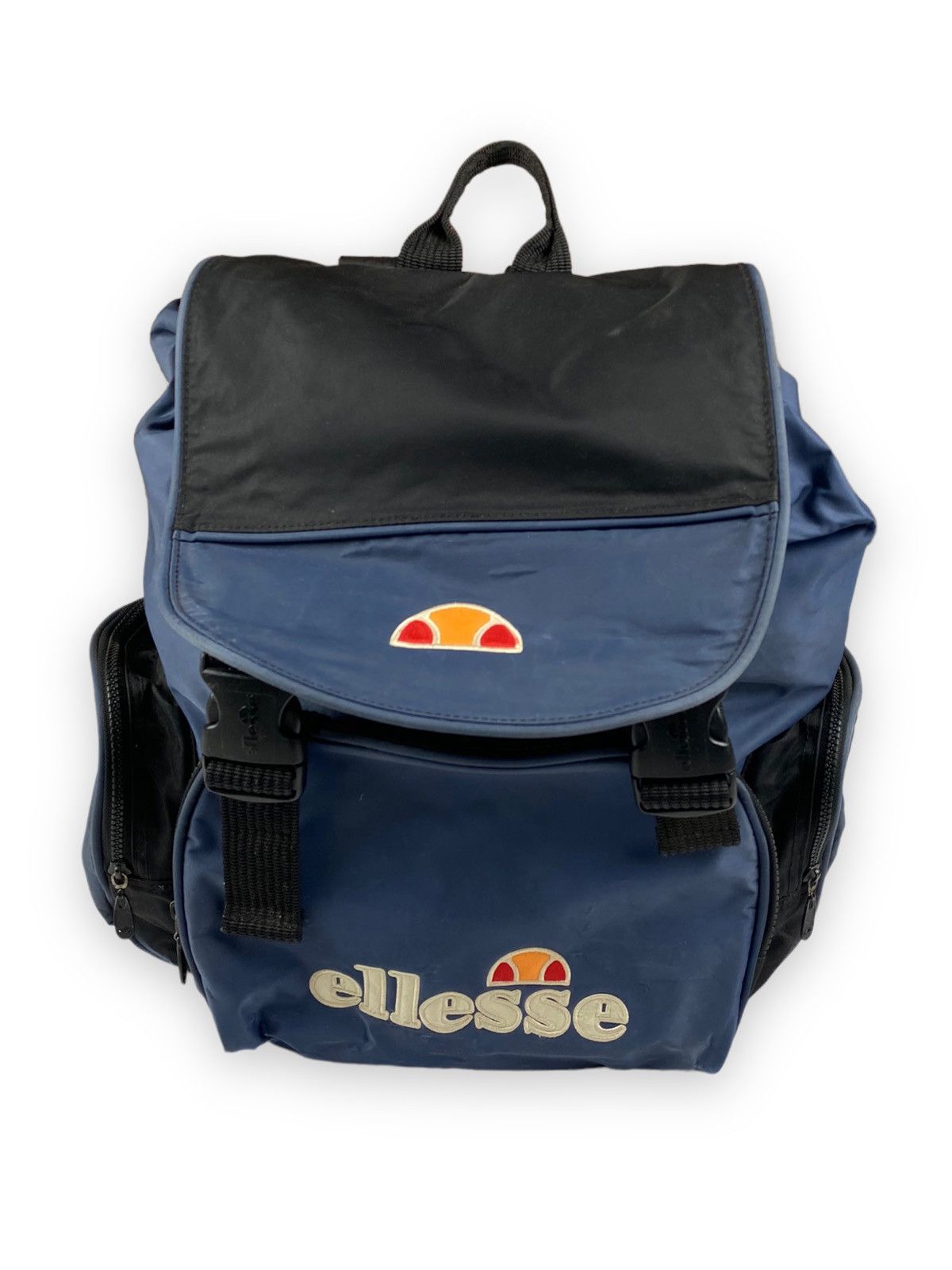 Ellesse × Vintage Vintage Ellesse Bag Backpack 80s 90s Size ONE SIZE - 2 Thumbnail