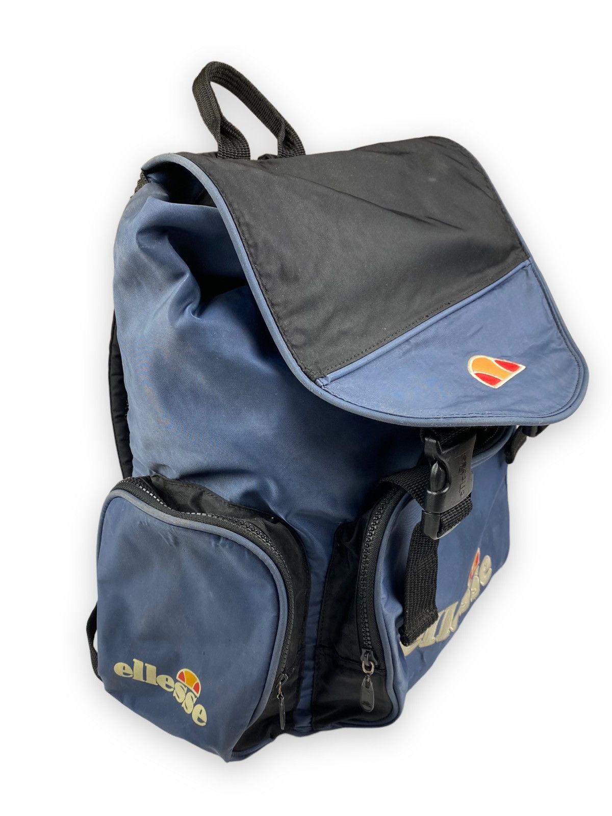 Ellesse × Vintage Vintage Ellesse Bag Backpack 80s 90s Size ONE SIZE - 5 Thumbnail