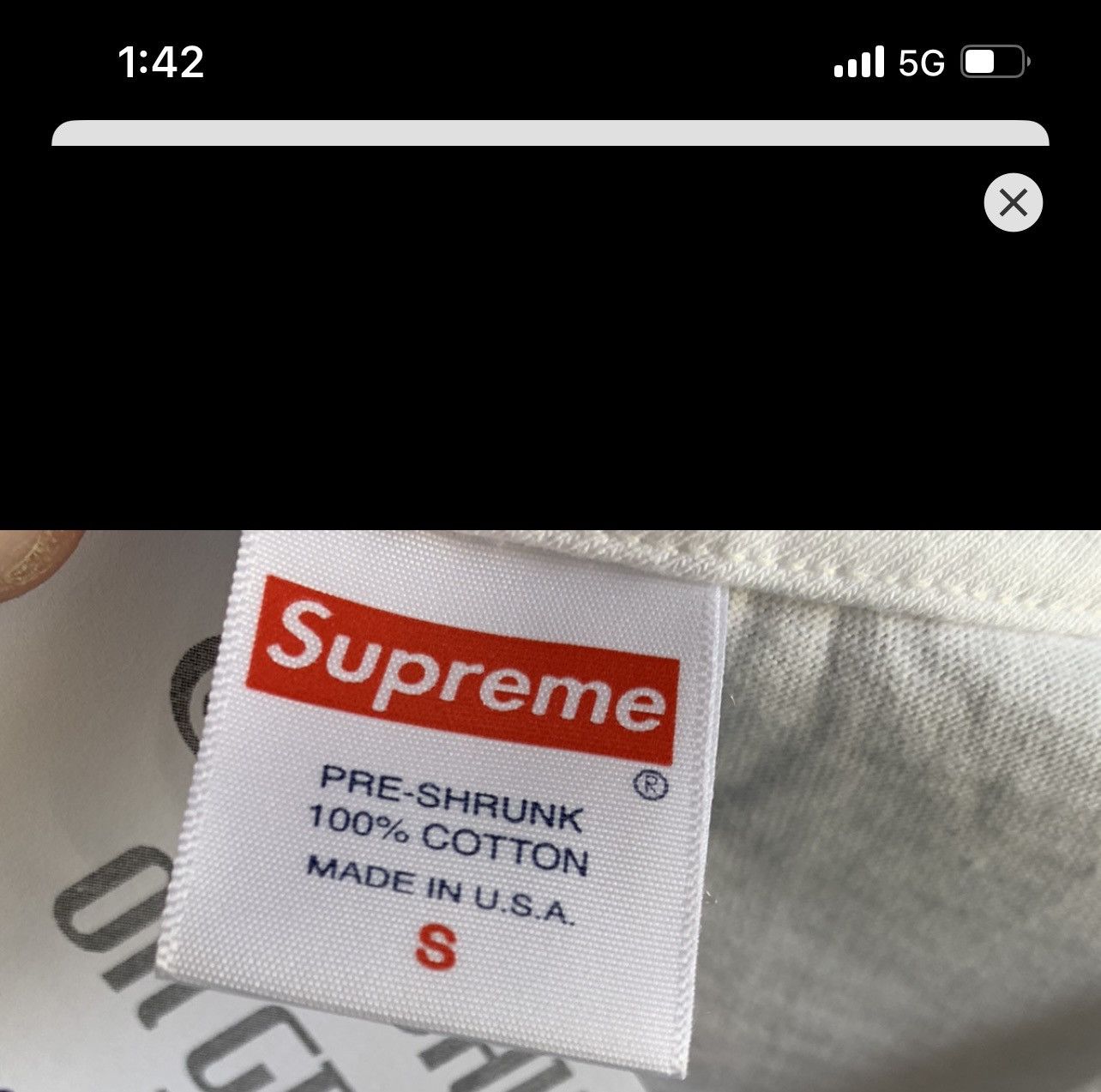 Supreme Supreme D’hiver tee size small deadstock (out of package) Size US S / EU 44-46 / 1 - 3 Thumbnail