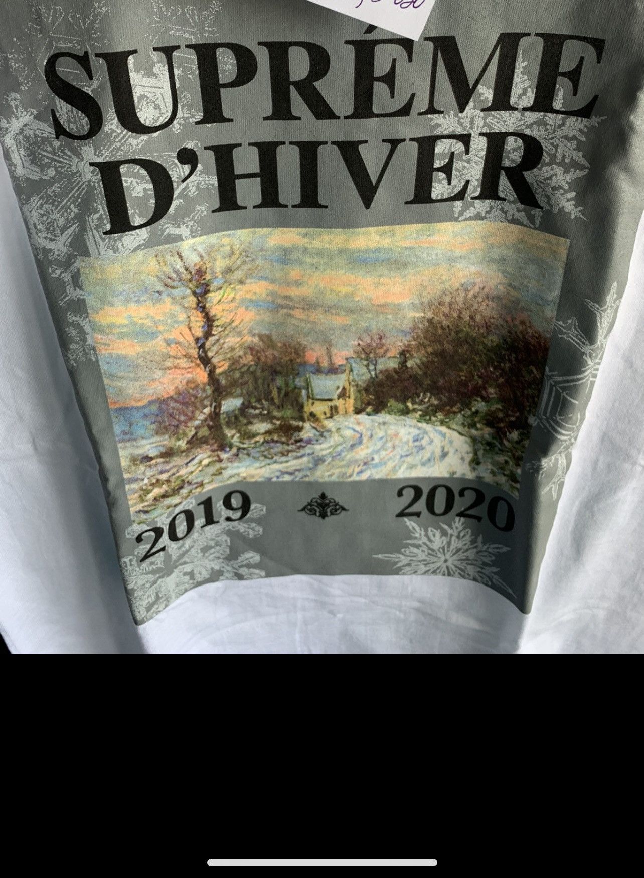 Supreme Supreme D’hiver tee size small deadstock (out of package) Size US S / EU 44-46 / 1 - 2 Thumbnail