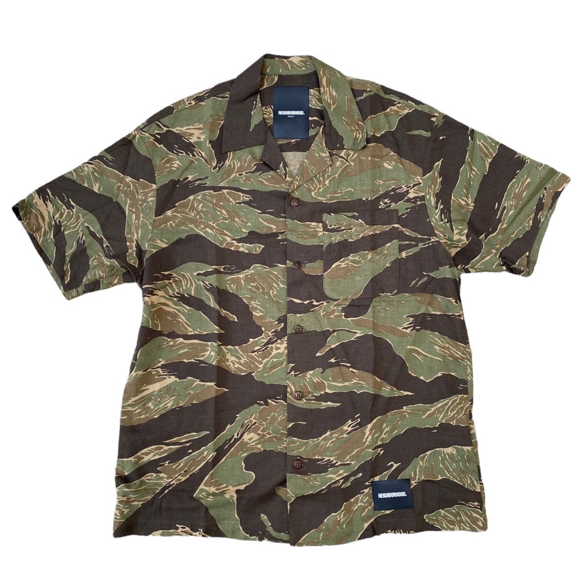 Neighborhood aloha tiger camo shirt