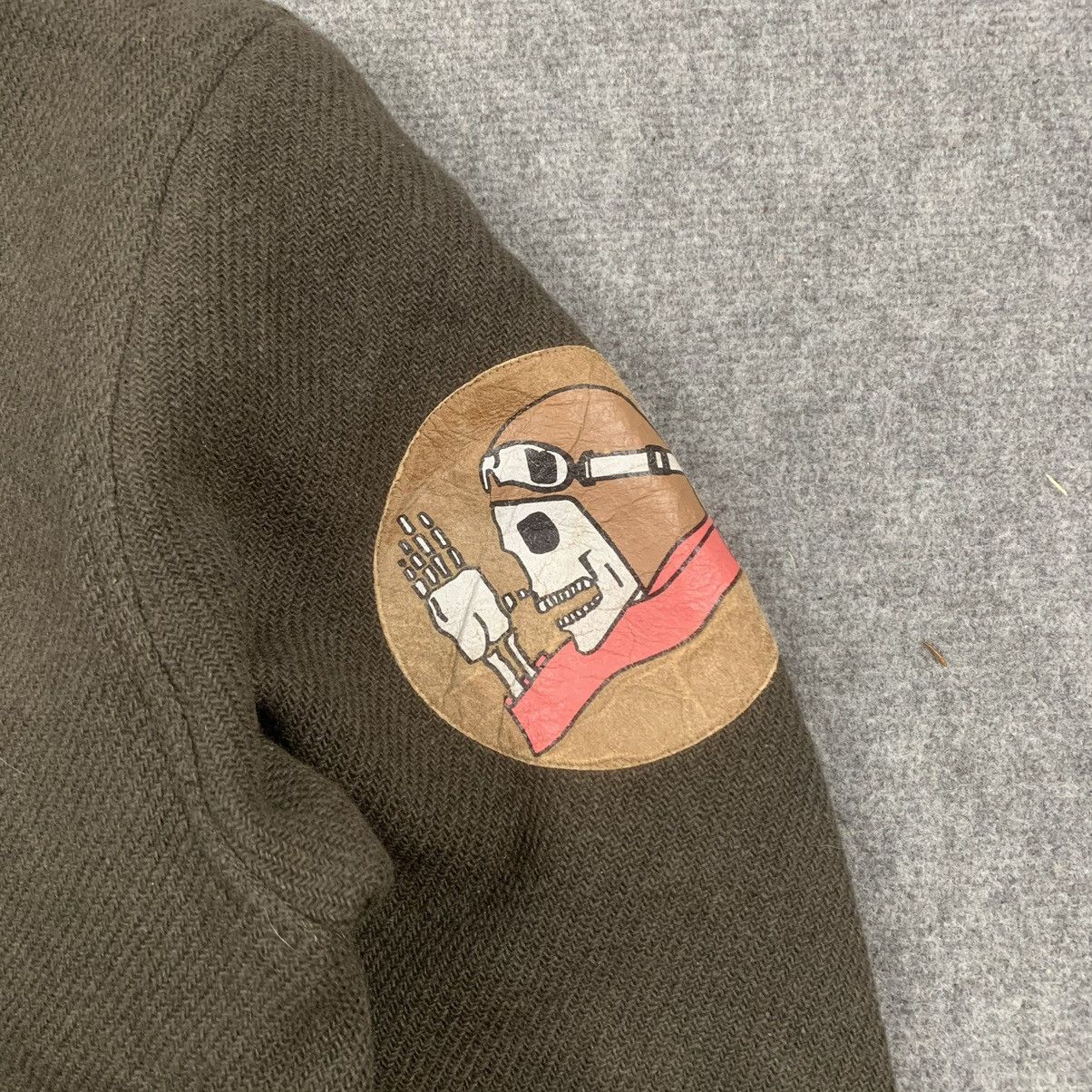 Avirex × Vintage Vintage RARE Avirex Bomber Wool Patches Jacket Size US M / EU 48-50 / 2 - 10 Thumbnail