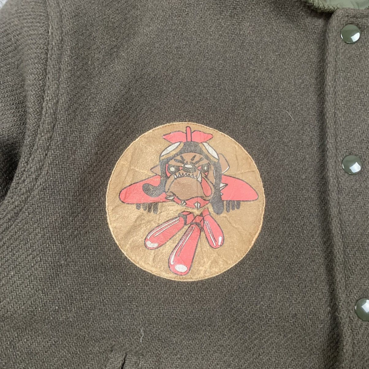 Avirex × Vintage Vintage RARE Avirex Bomber Wool Patches Jacket Size US M / EU 48-50 / 2 - 8 Thumbnail