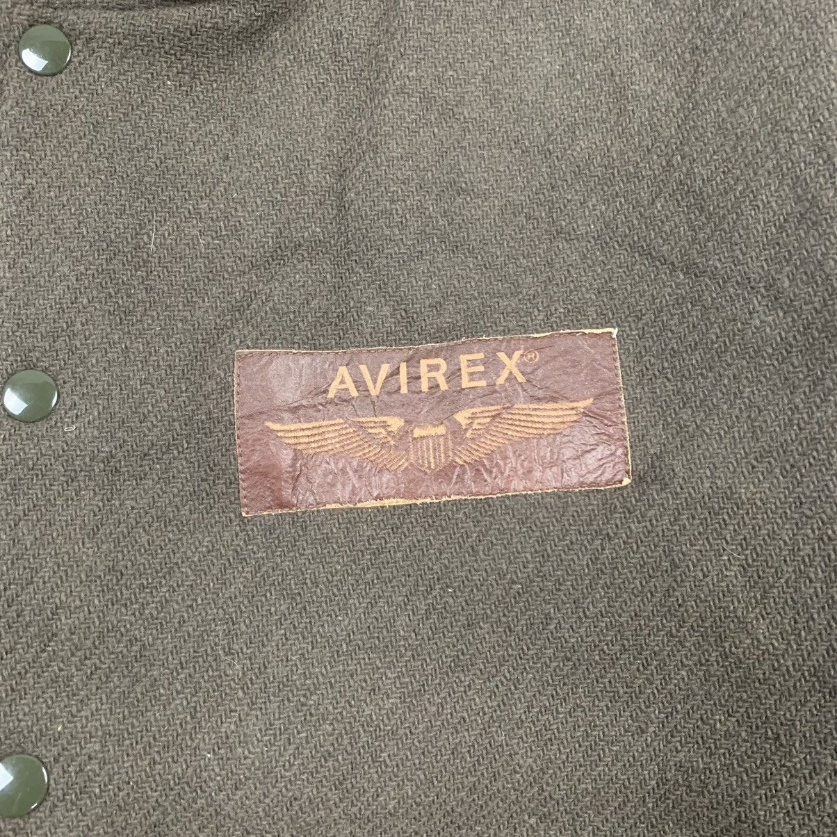 Avirex × Vintage Vintage RARE Avirex Bomber Wool Patches Jacket Size US M / EU 48-50 / 2 - 9 Thumbnail