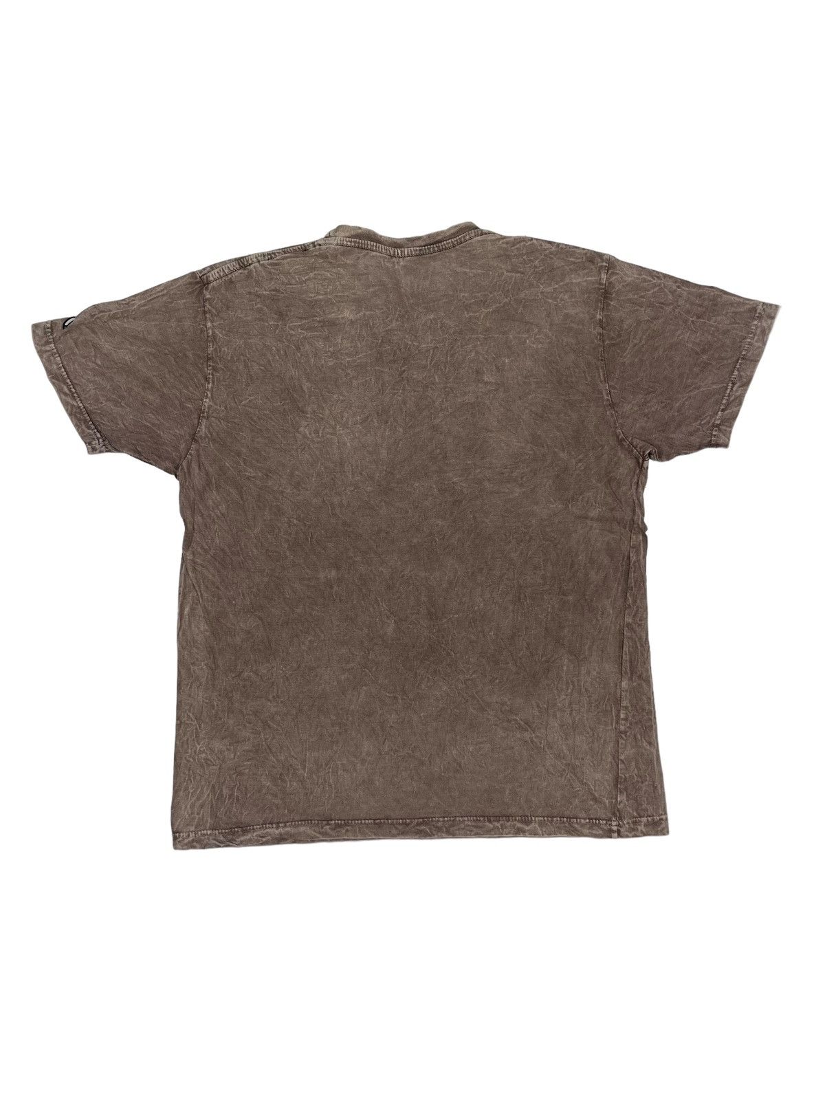 C1RCA Vintage Circa Skateboarding Brown Stone Washed T-shirt w Gun Size US L / EU 52-54 / 3 - 2 Thumbnail