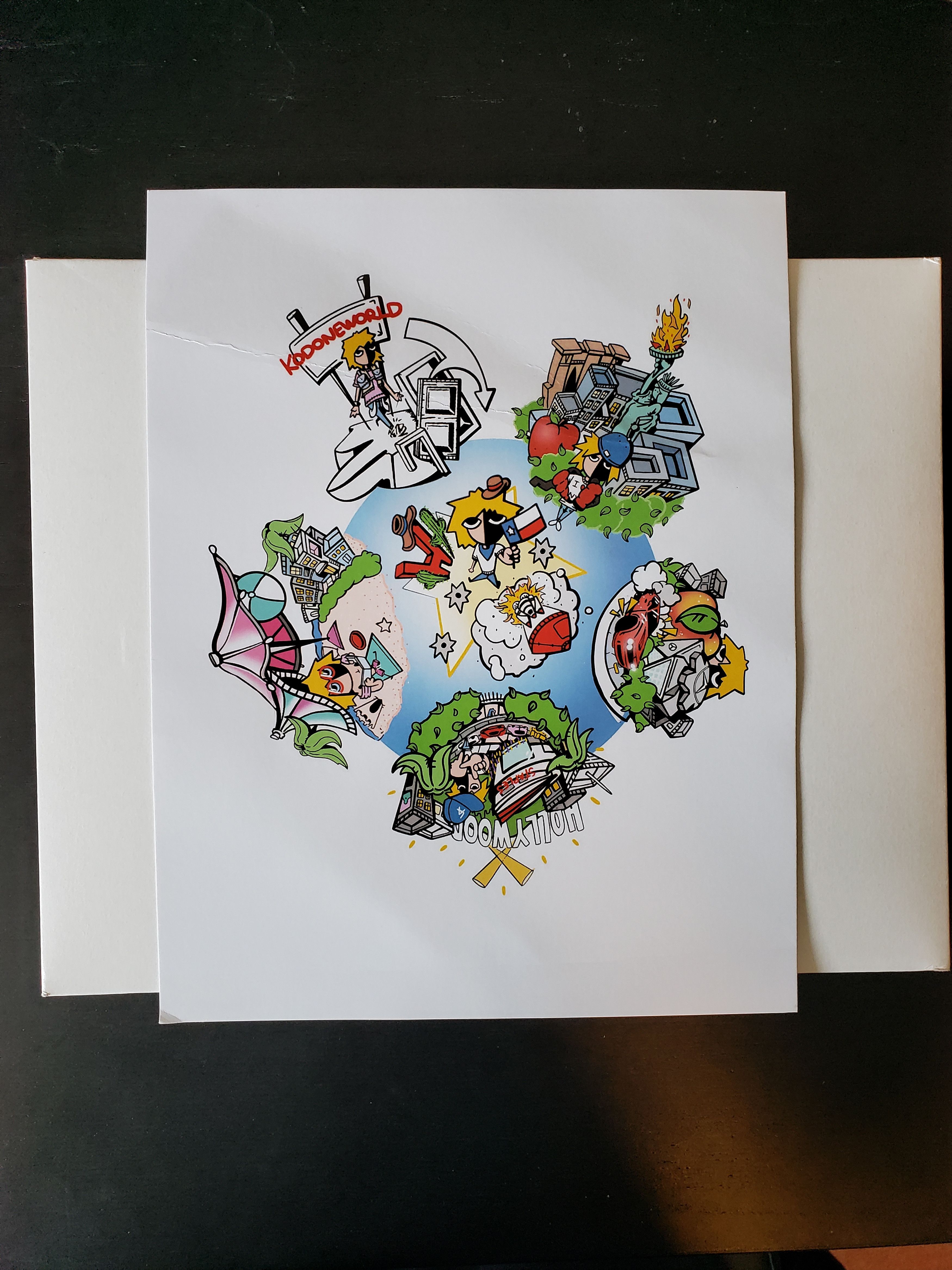 Kodone Kodone World Print Size ONE SIZE - 1 Thumbnail