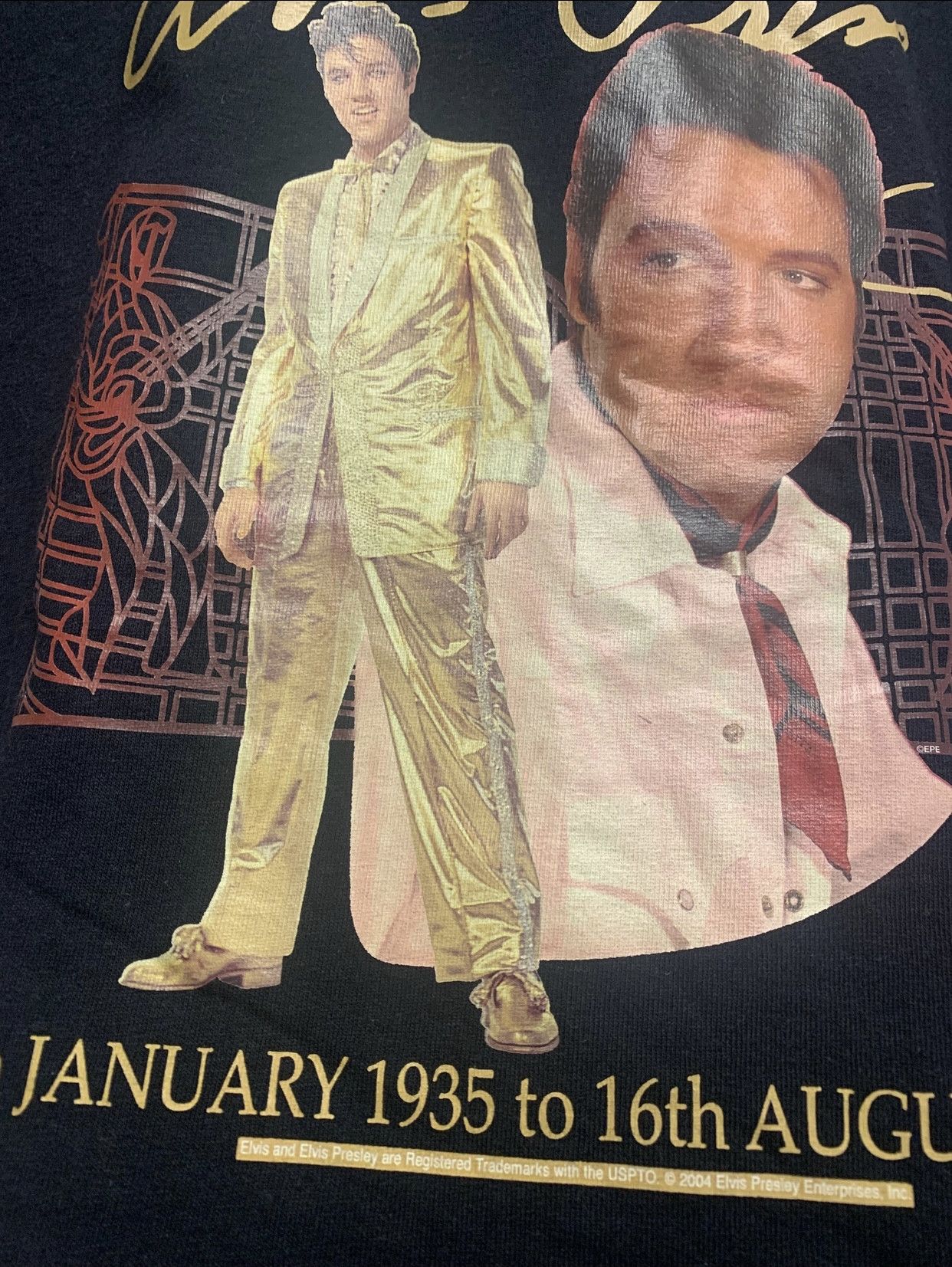 Vintage Elvis Presley Great Elvis t-shirt 2004 L big logo Size US L / EU 52-54 / 3 - 3 Thumbnail