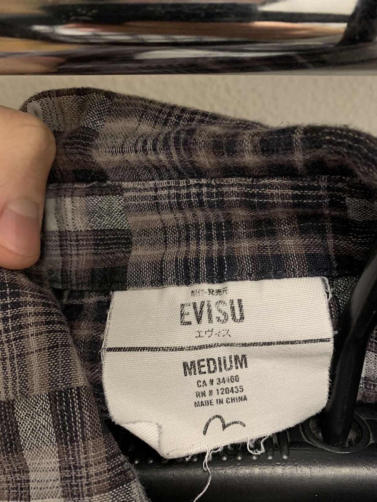 Evisu Evisu shirt M size big logo Japan Japaneses style y2k Size US M / EU 48-50 / 2 - 6 Thumbnail