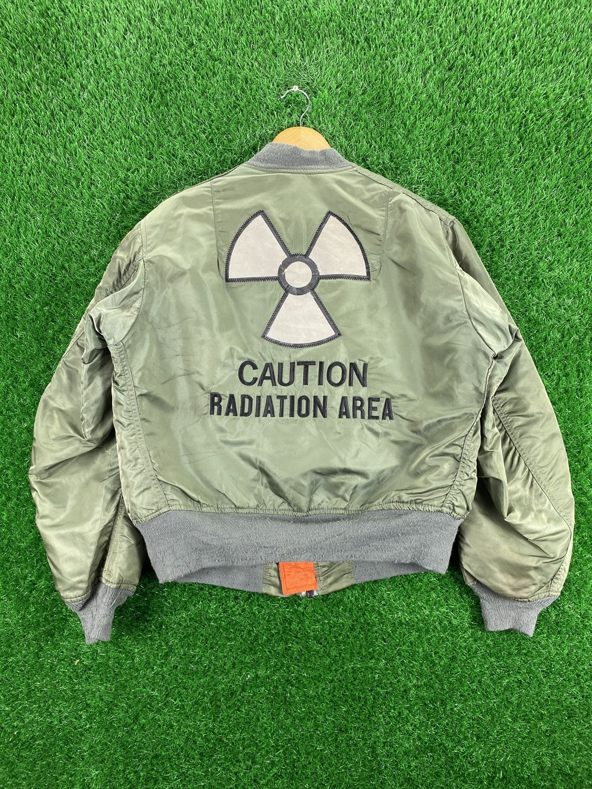 Rare Vintage MA-1 Alpha Industries Bomber Jacket