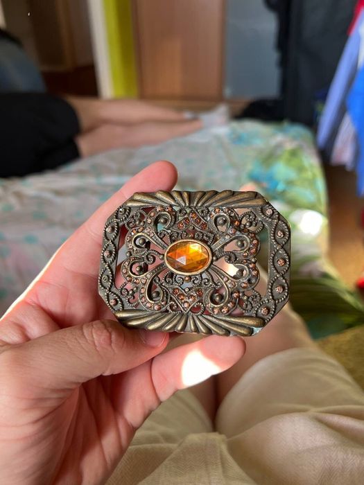 Vintage Vintage Japanese style futuristic Retro belt buckle | Grailed
