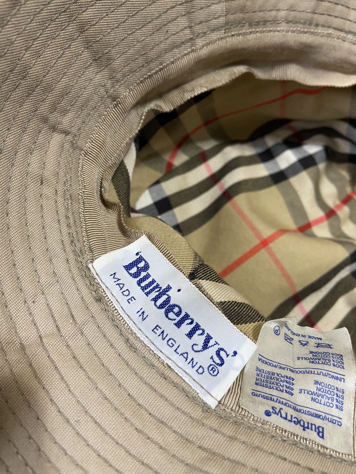 Burberry Vintage Burberry's bucket hat Size ONE SIZE - 11 Thumbnail