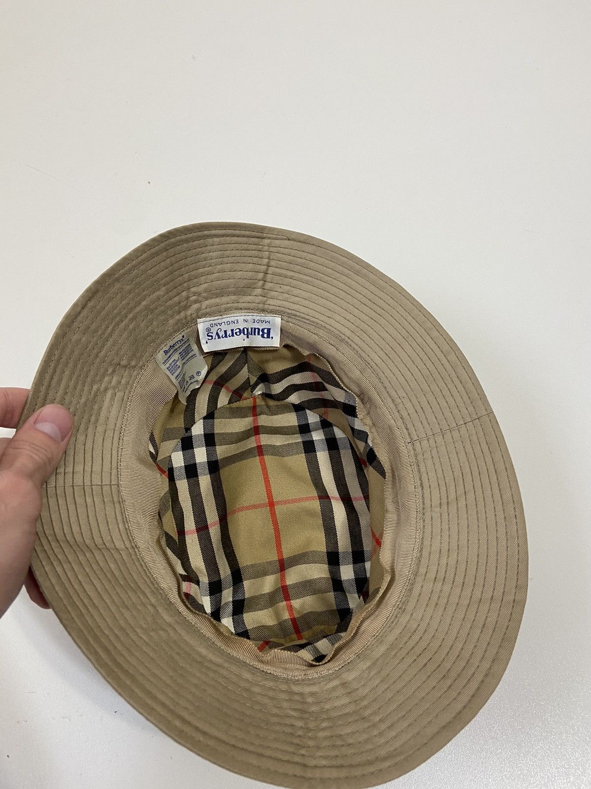 Burberry Vintage Burberry's bucket hat Size ONE SIZE - 10 Thumbnail