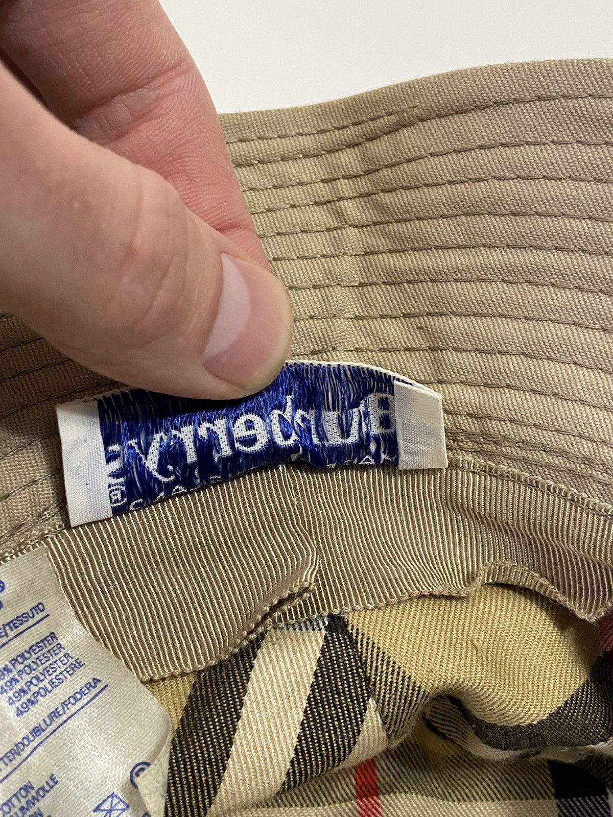 Burberry Vintage Burberry's bucket hat Size ONE SIZE - 14 Thumbnail