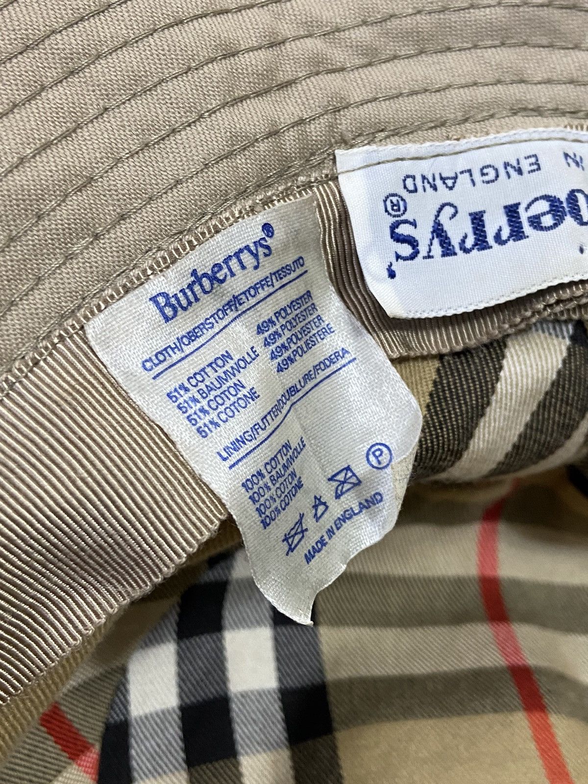 Burberry Vintage Burberry's bucket hat Size ONE SIZE - 12 Thumbnail
