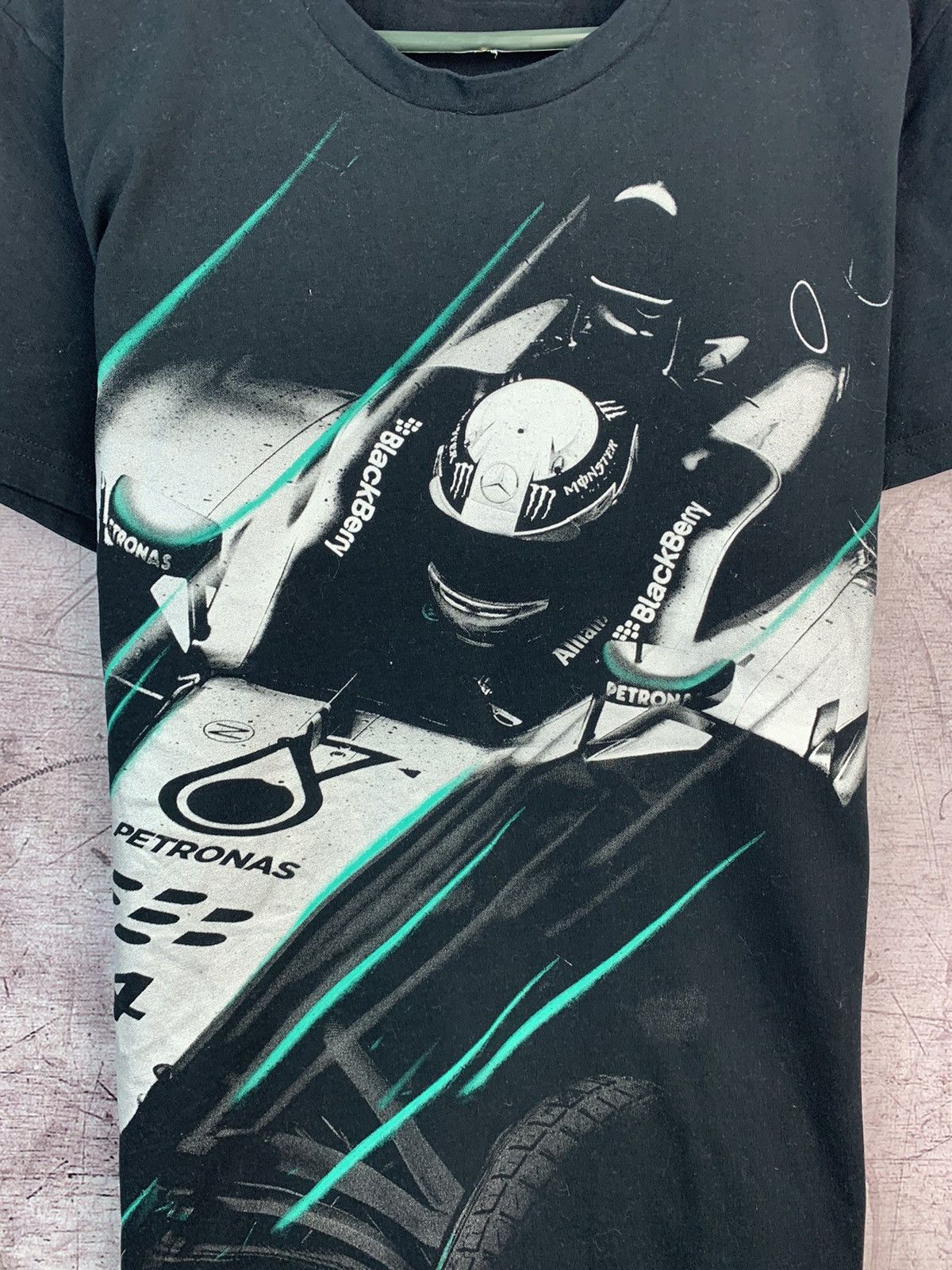 Mercedes-Benz × Puma Racing Puma Petronas Mercedes Benz Team T Shirt Size US L / EU 52-54 / 3 - 3 Thumbnail
