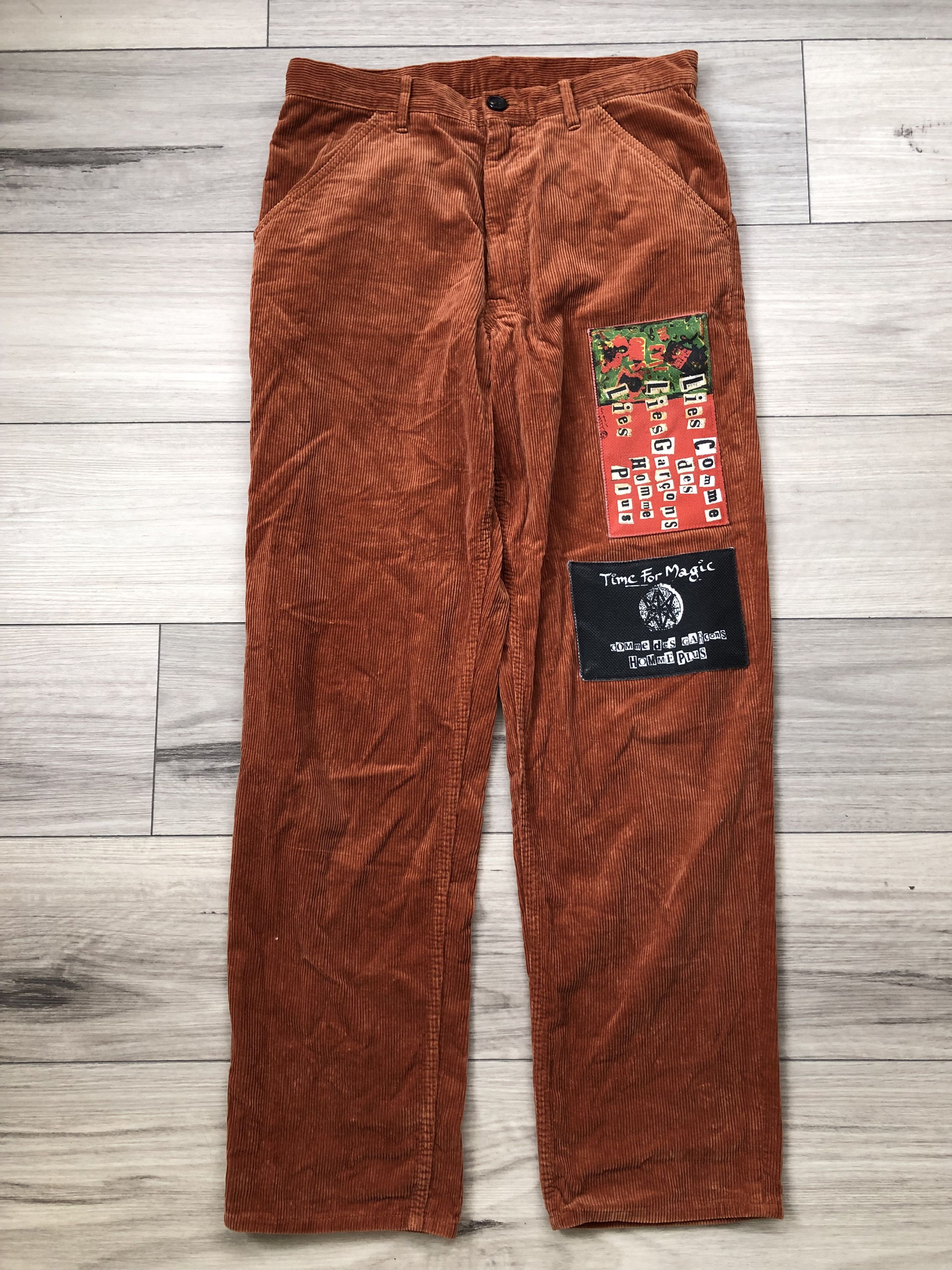 Comme des Garcons Homme Plus Comme Des Garcons 2008 'Time For Magic' Corduroy Pants Size US 32 / EU 48 - 3 Thumbnail