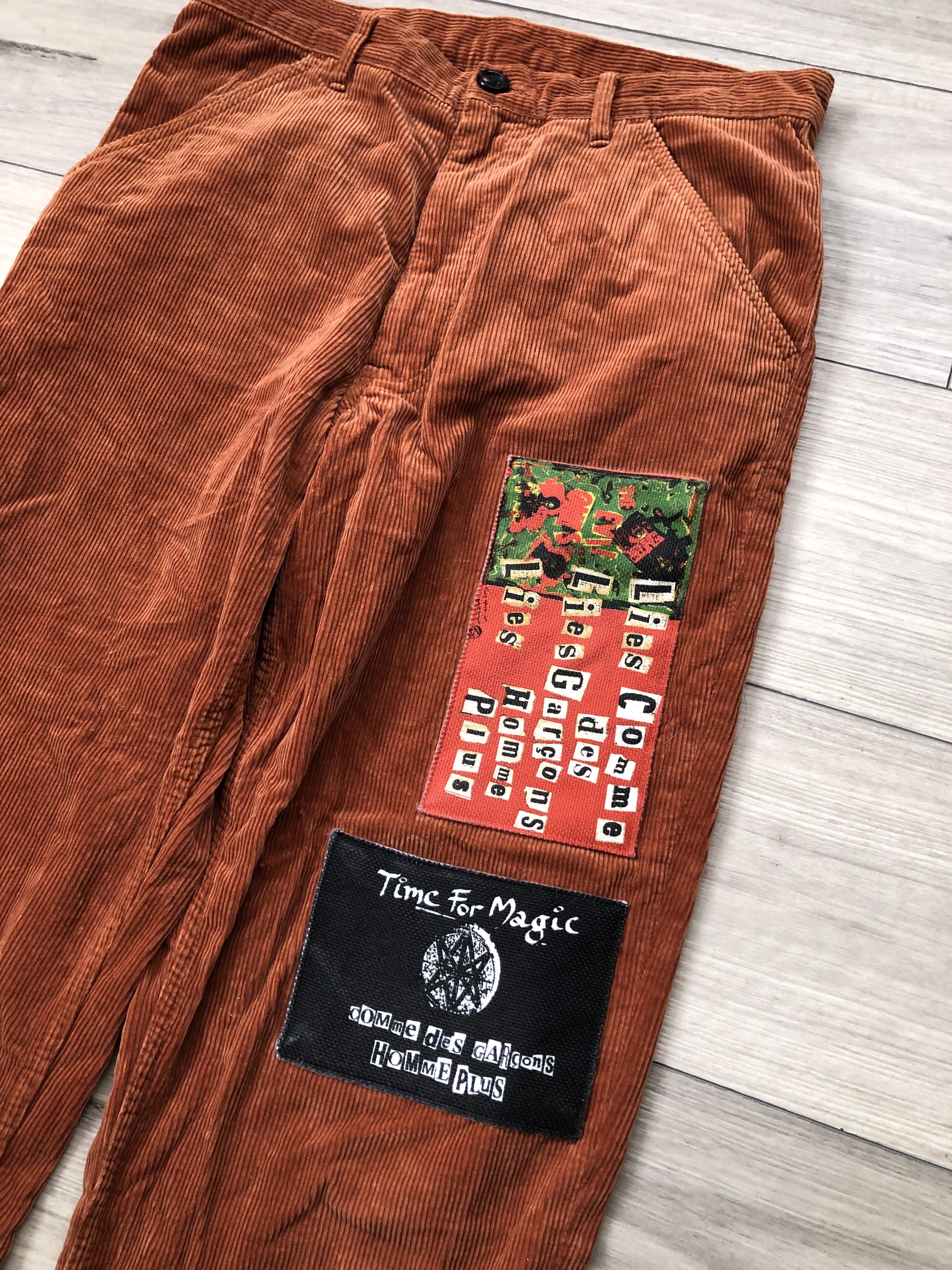 Comme des Garcons Homme Plus Comme Des Garcons 2008 'Time For Magic' Corduroy Pants Size US 32 / EU 48 - 7 Thumbnail