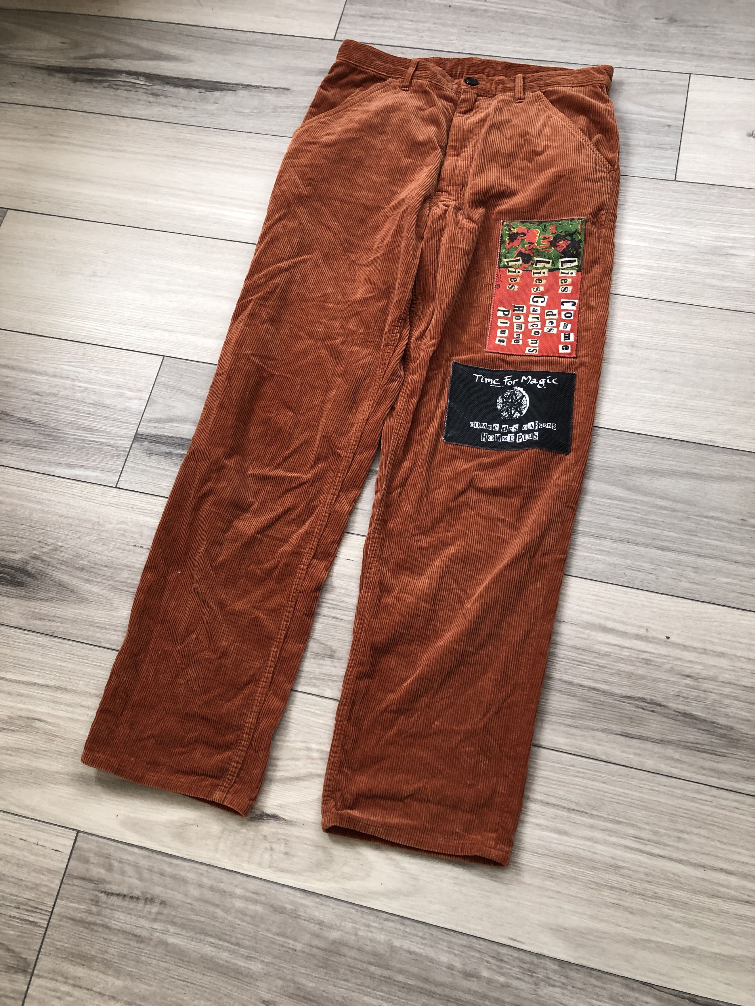 Comme des Garcons Homme Plus Comme Des Garcons 2008 'Time For Magic' Corduroy Pants Size US 32 / EU 48 - 2 Thumbnail