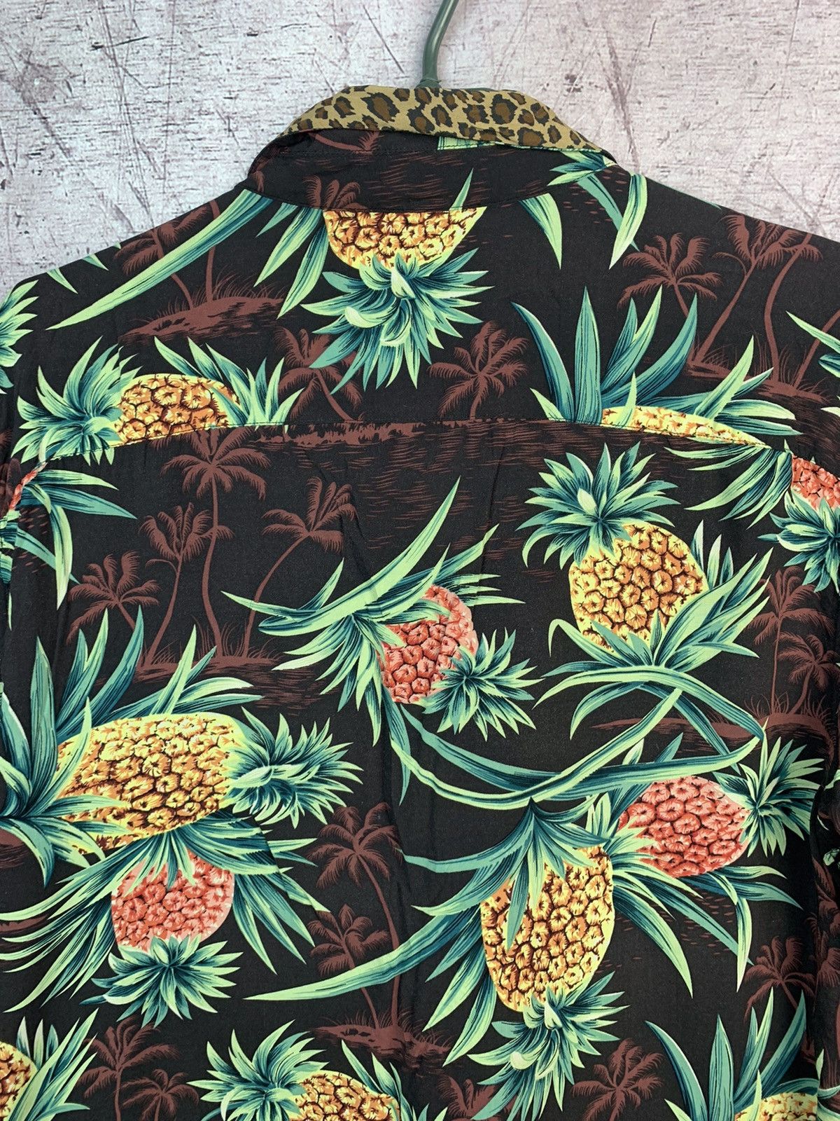 Allsaints × Vintage Allsaints Mens y2k pineapple Shirt Size US L / EU 52-54 / 3 - 5 Thumbnail