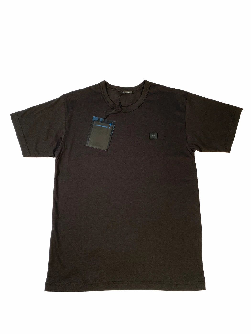 Acne Studios ⚡️QUICK SALE⚡️Acne Studio Face Patch Black T-shirt top Size US S / EU 44-46 / 1 - 1 Thumbnail