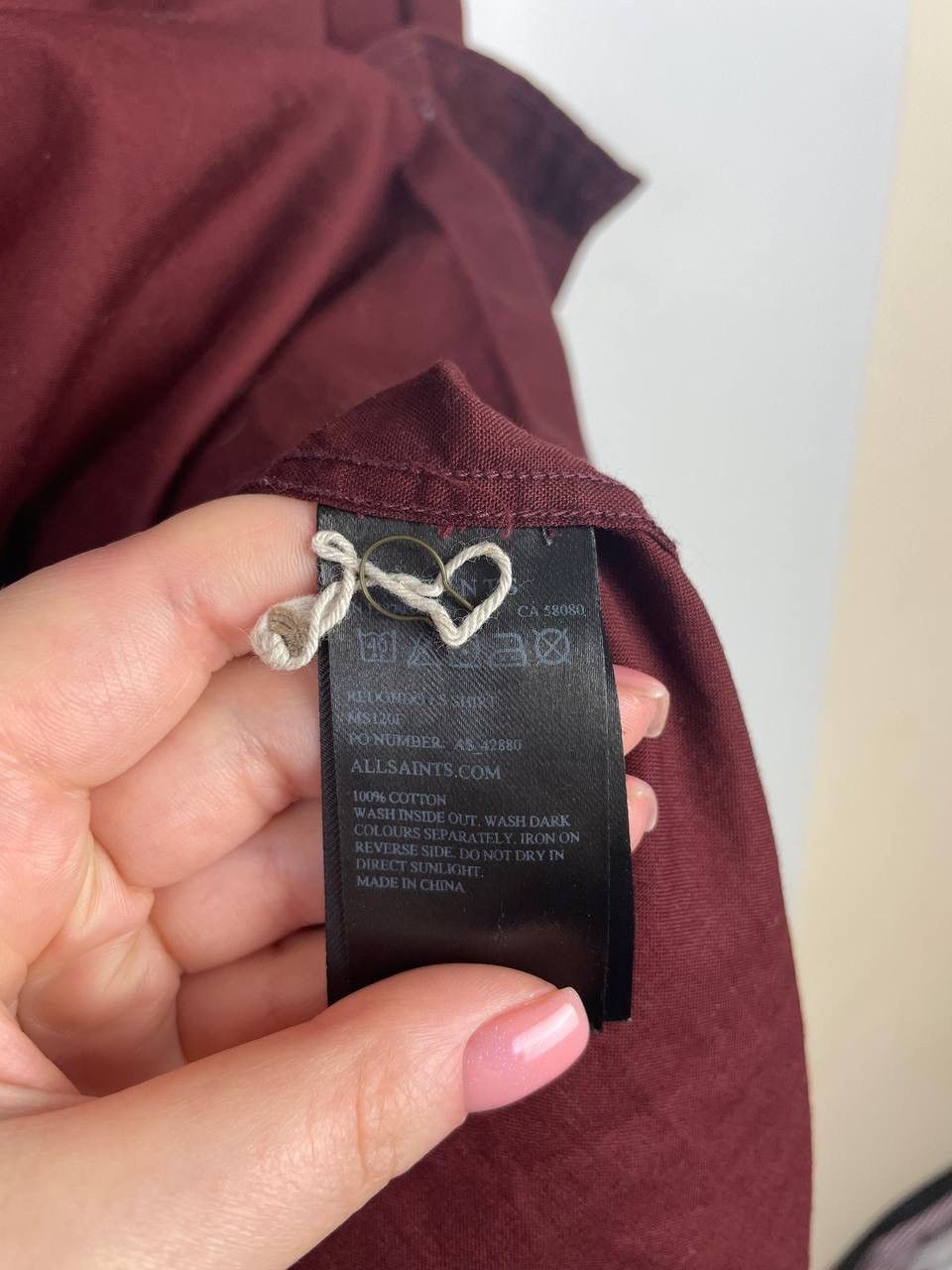 Allsaints Allsaints luxury shirt size Xl Size US XL / EU 56 / 4 - 3 Thumbnail