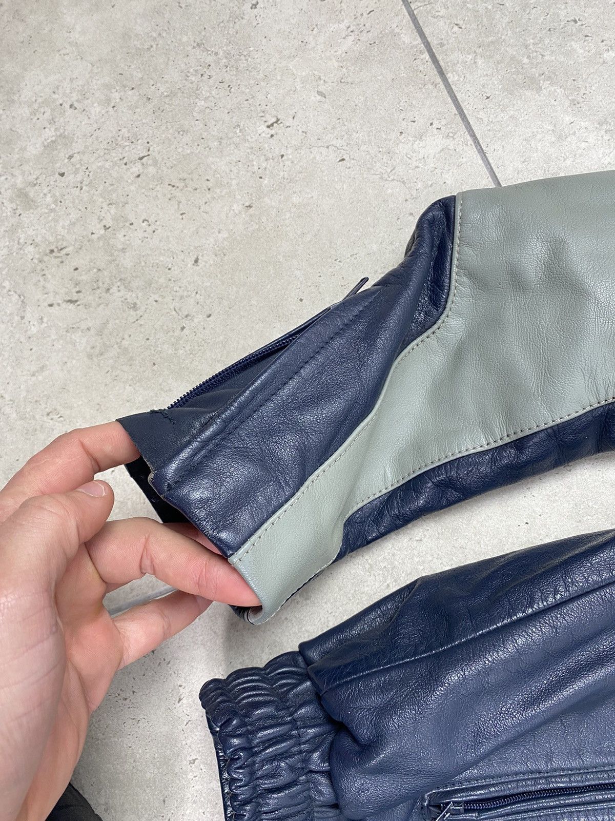 BMW Vintage 80’s BMW Leather Jacket Size US L / EU 52-54 / 3 - 3 Thumbnail