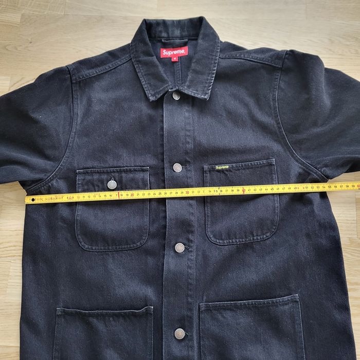 Supreme Supreme NY Tapestry Denim Chore Coat (M) | Grailed