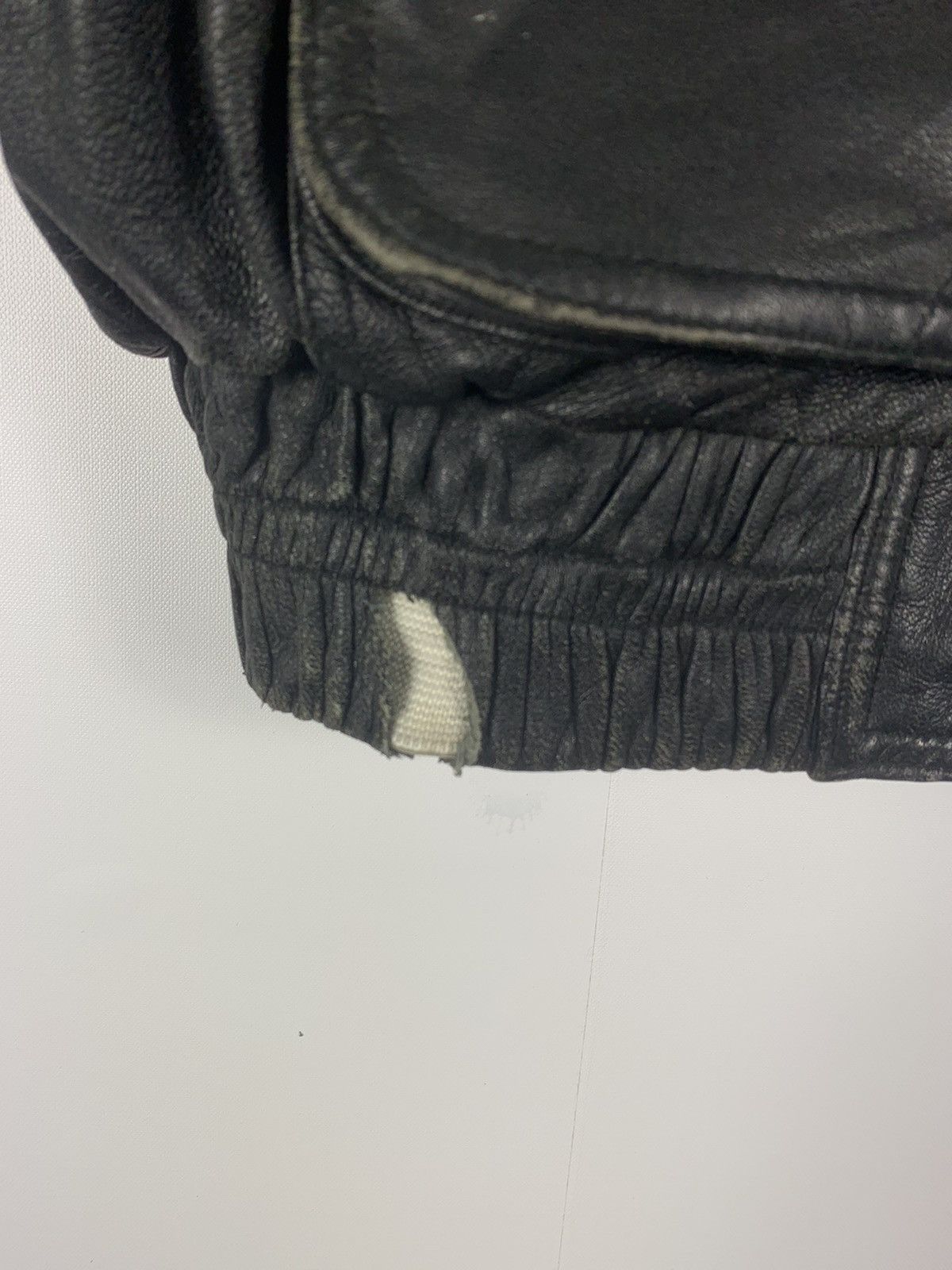 Vintage Vintage Leather Jacket Motorcycle Style Jacket Size US M / EU 48-50 / 2 - 3 Thumbnail
