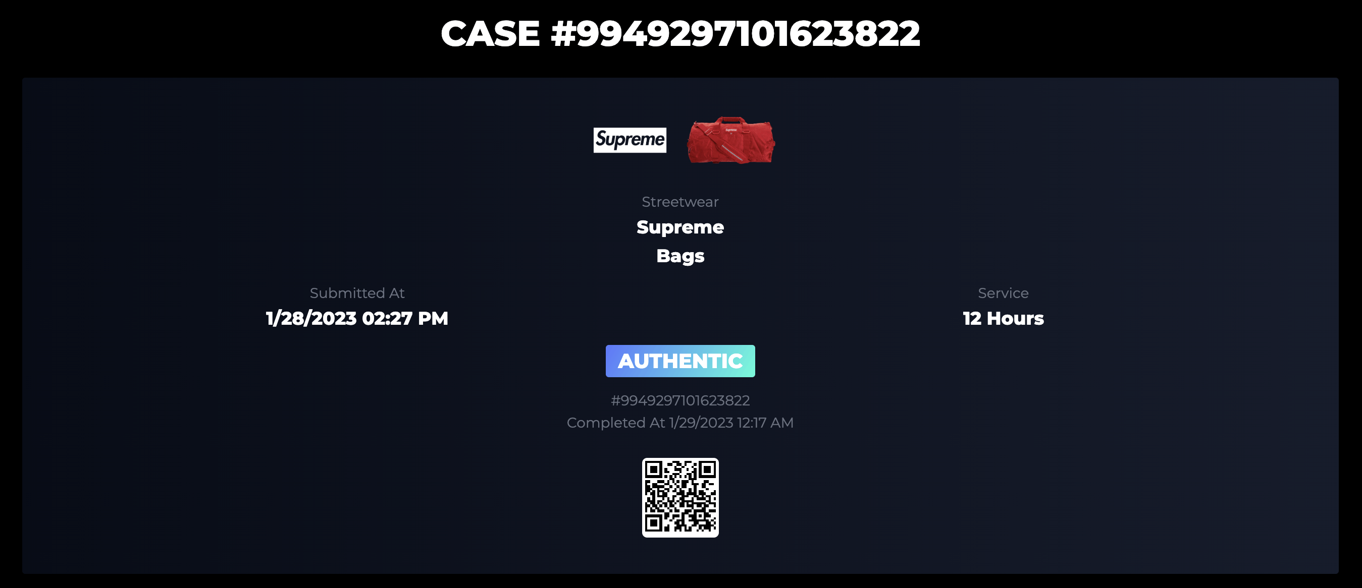 Supreme Supreme Neck Pouch (SS21) - Royal Size ONE SIZE - 12 Thumbnail