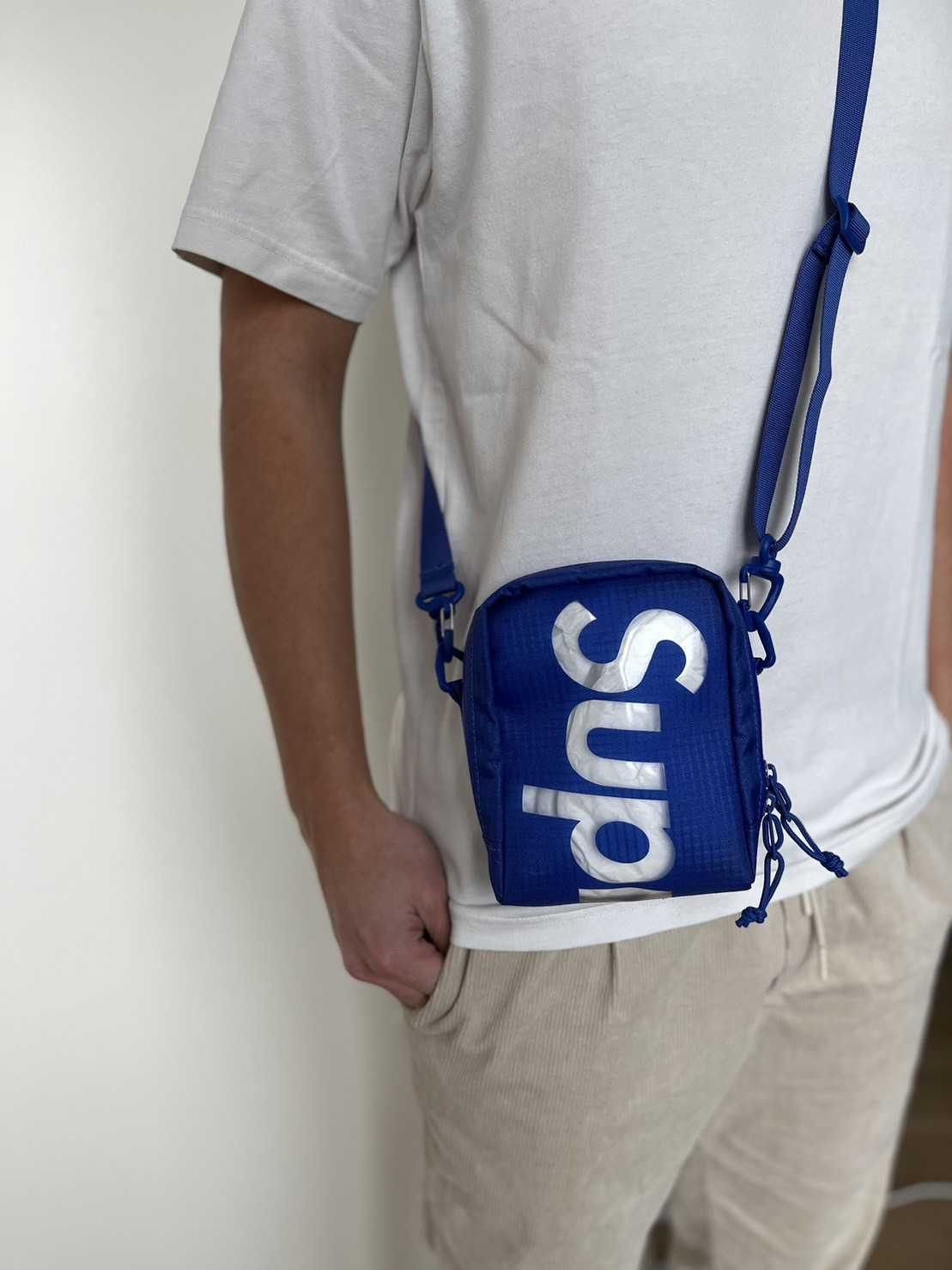 Supreme Supreme Neck Pouch SS21 Royal Grailed