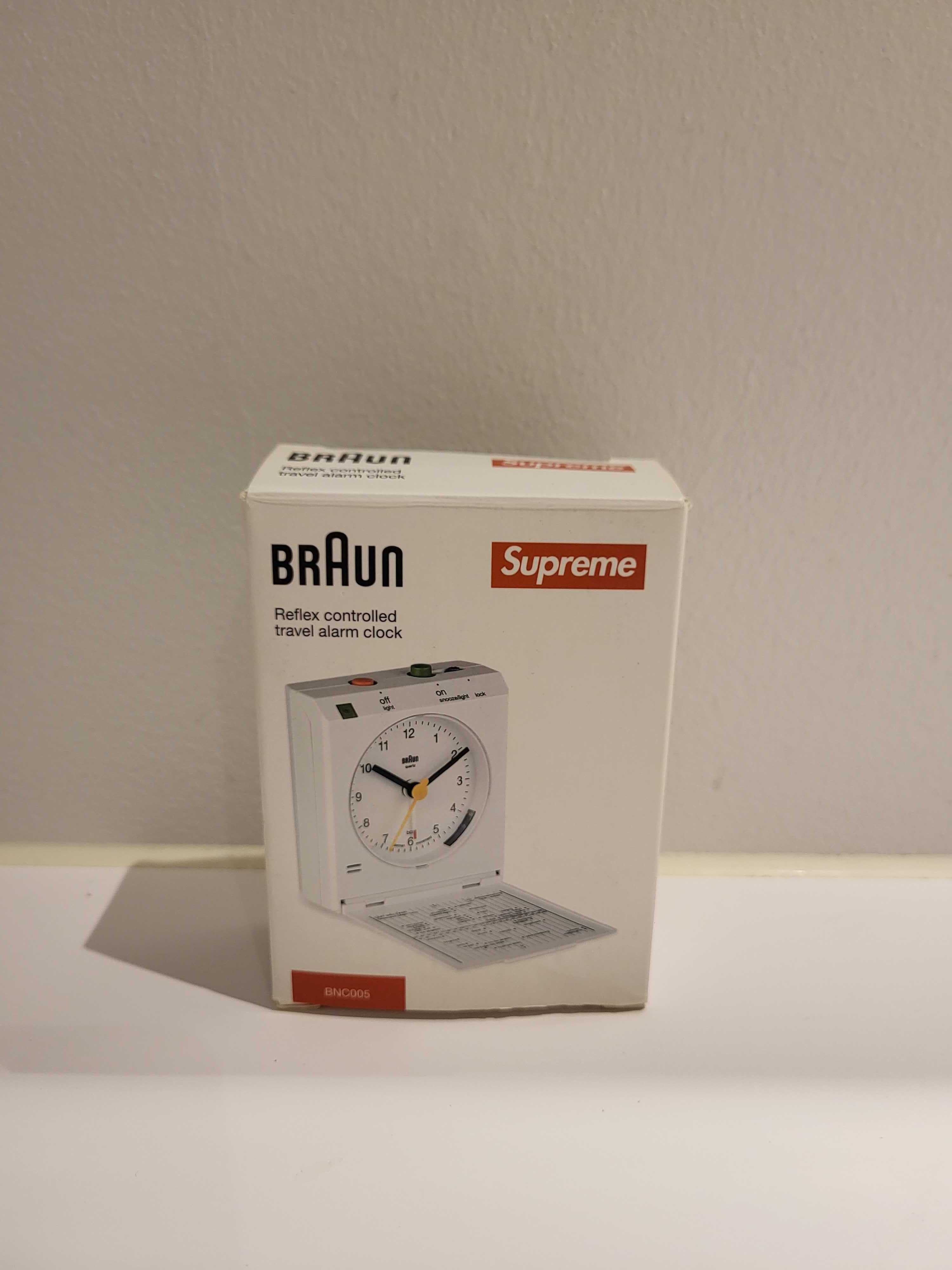 Braun × Supreme Supreme Braun Travel Alarm Clock SS15 Size ONE SIZE - 2 Thumbnail