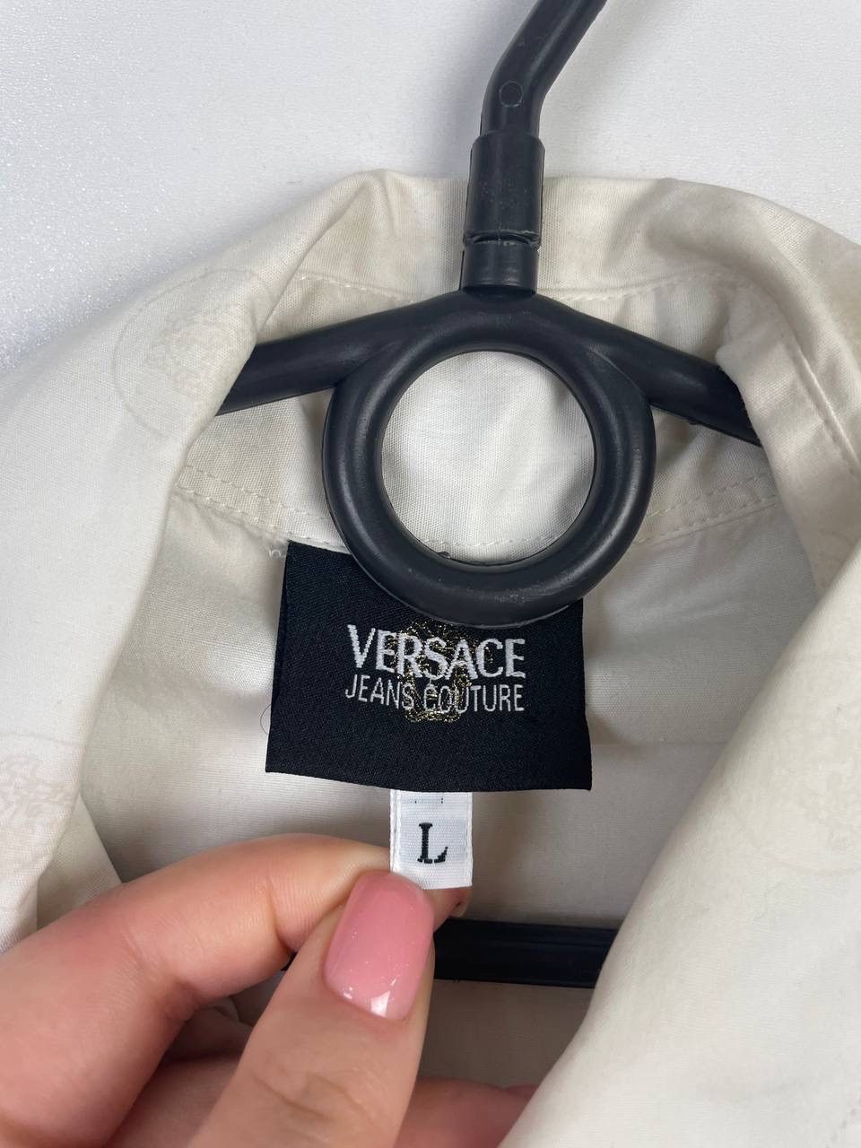 Versace Jeans Couture Versace Couture Jeans monogram vintage shirt size L Size US L / EU 52-54 / 3 - 3 Thumbnail