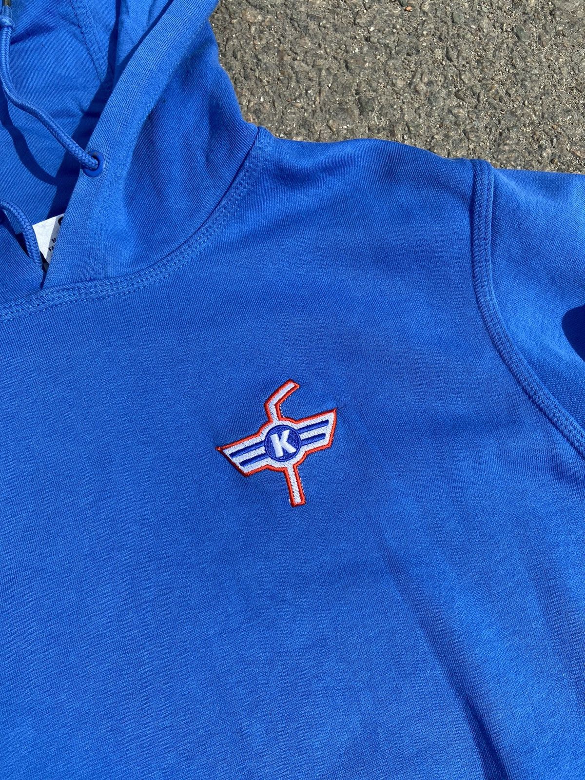 Nike 90s Nike Vintage Hoodie Blue Nike Hoodie Streetwear Size US M / EU 48-50 / 2 - 5 Thumbnail