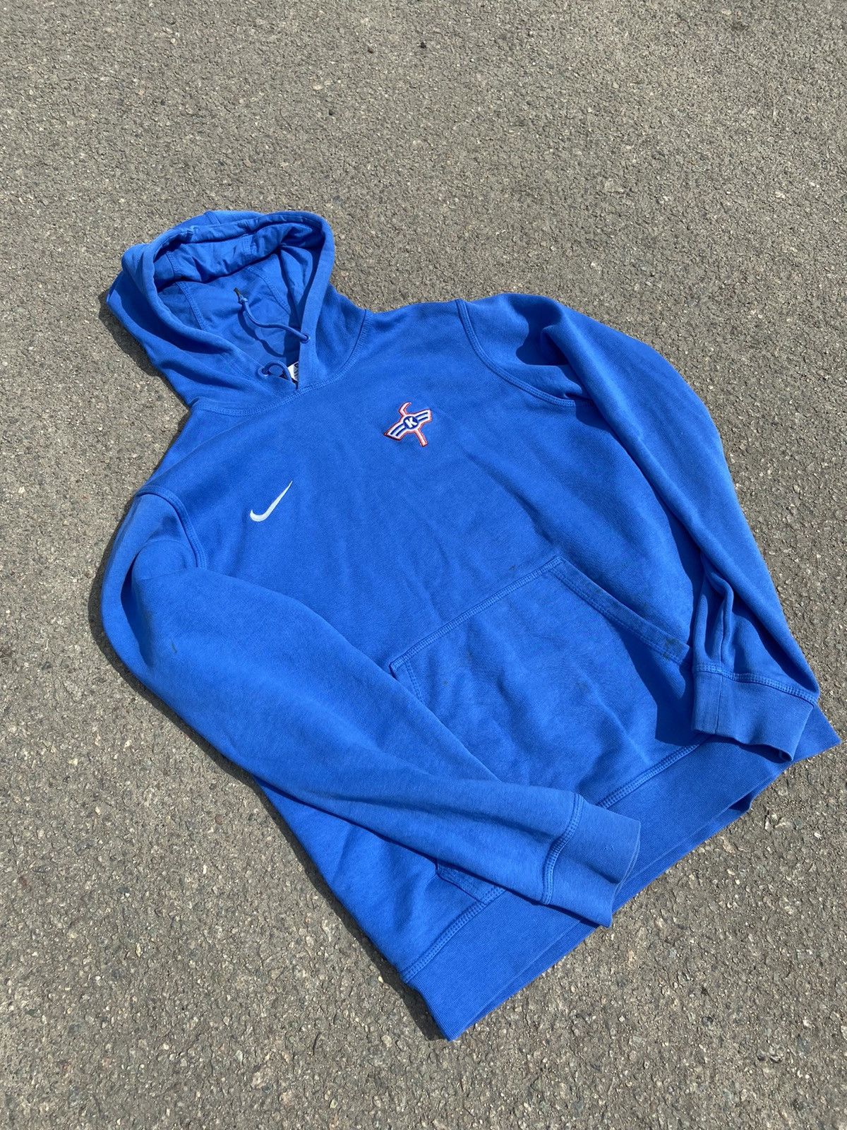 Nike 90s Nike Vintage Hoodie Blue Nike Hoodie Streetwear Size US M / EU 48-50 / 2 - 1 Thumbnail