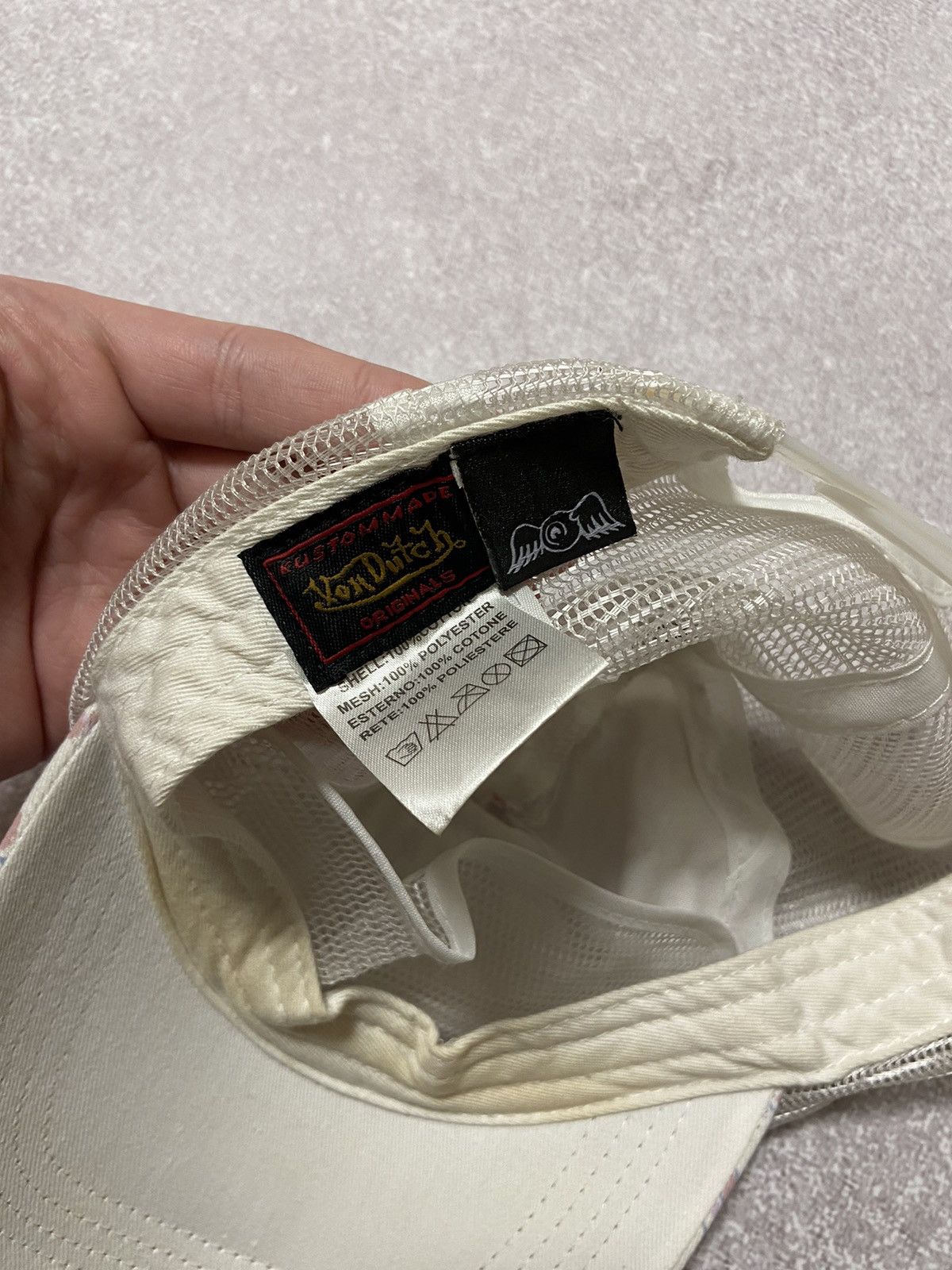 Vintage Vintage Von Dutch Flowers 🌸 Trucker Hat Rare VD Size ONE SIZE - 4 Thumbnail