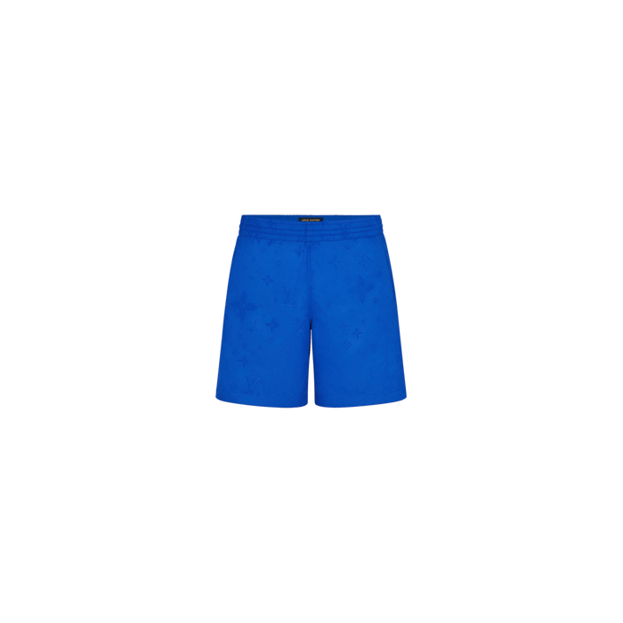Louis Vuitton Signature Swim Board Shorts Night Blue. Size M0