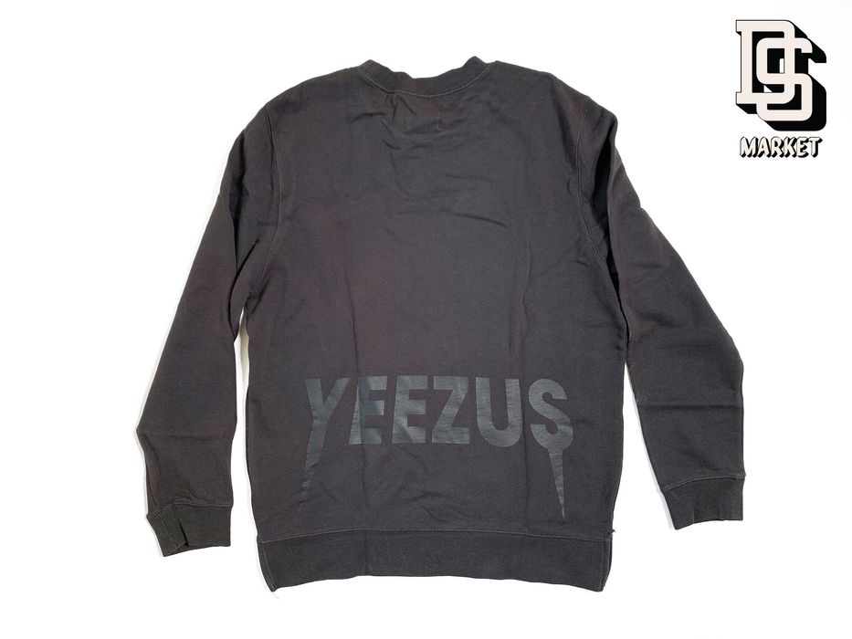 Black discount yeezus hoodie