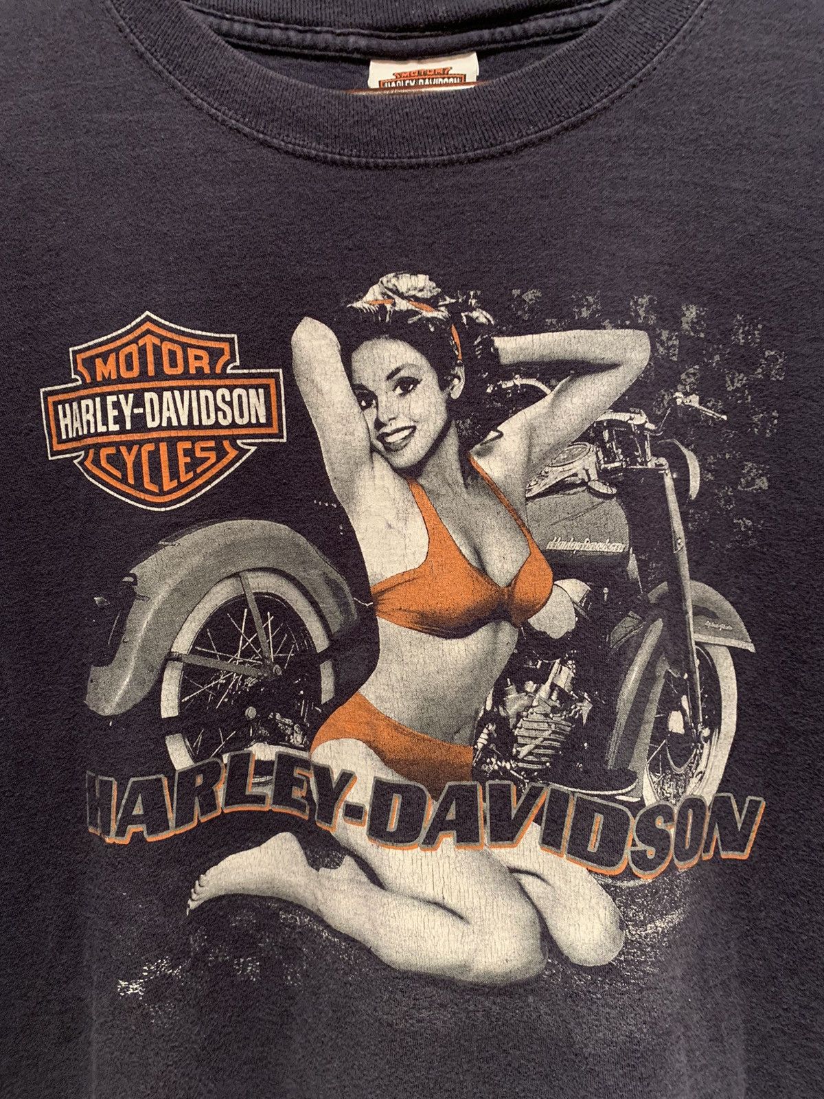 Harley Davidson × Other *RARE* Harley Davidson Pinup Eagles Nest Long Sleeve Shirt L Size US L / EU 52-54 / 3 - 5 Thumbnail