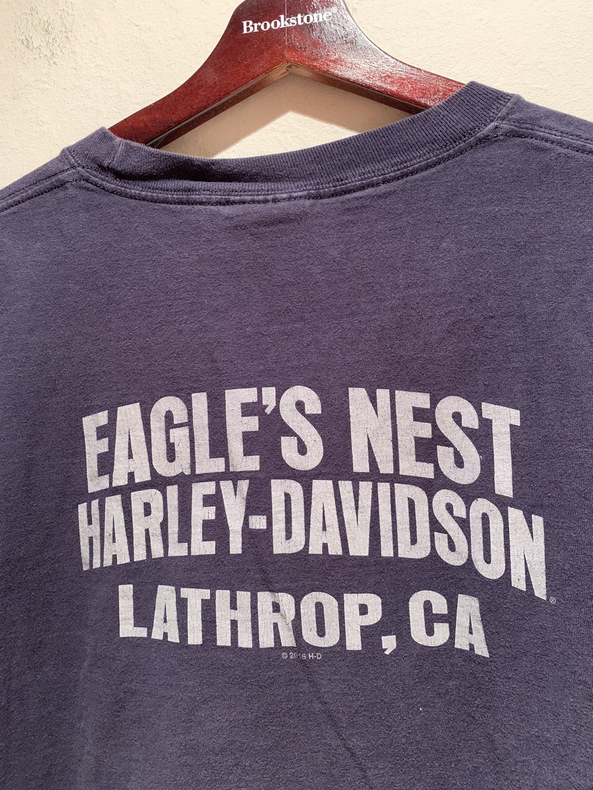 Harley Davidson × Other *RARE* Harley Davidson Pinup Eagles Nest Long Sleeve Shirt L Size US L / EU 52-54 / 3 - 6 Thumbnail