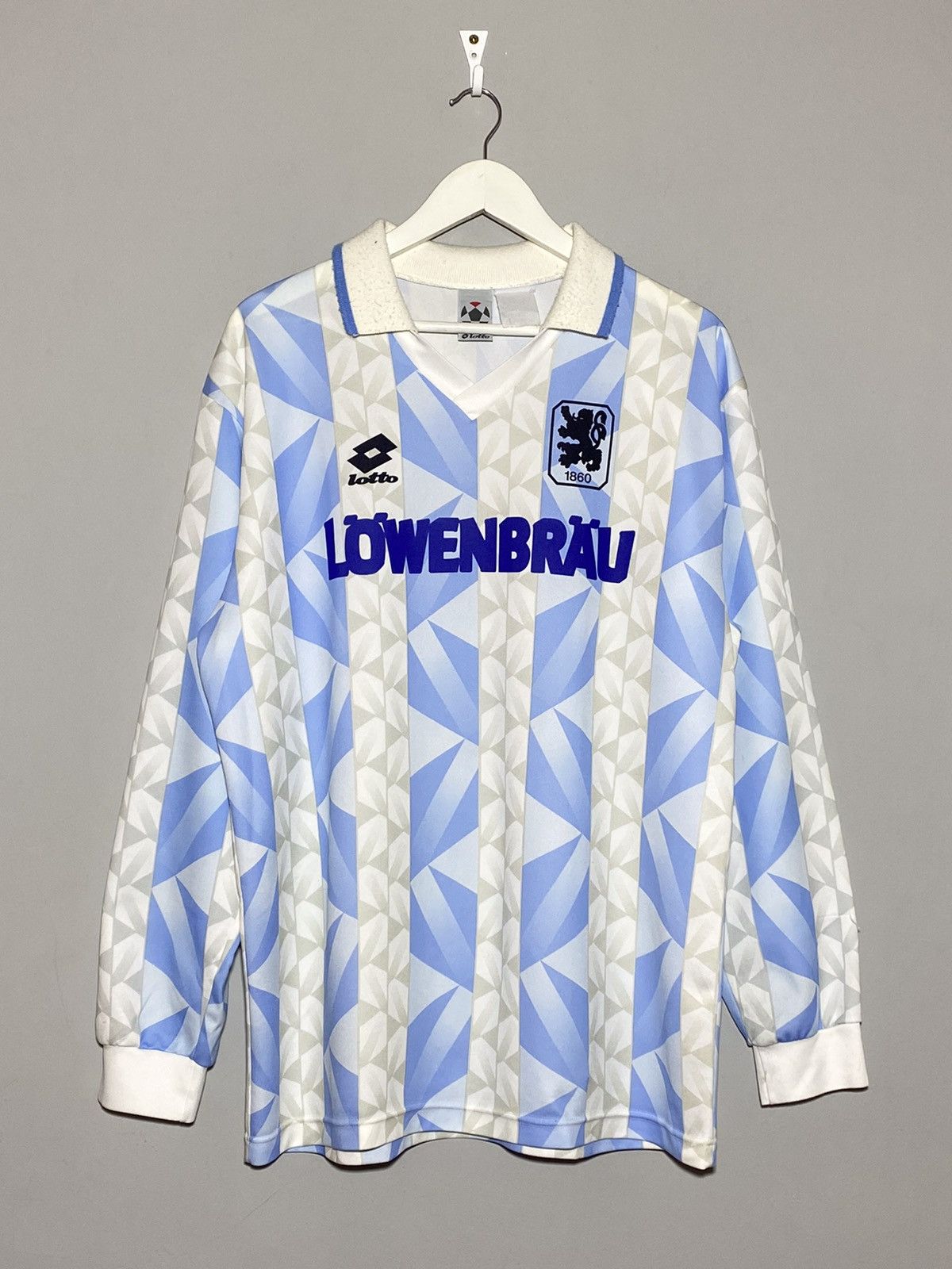 1860 Munich 1992 - 1994 Home football shirt jersey trikot Lotto size L