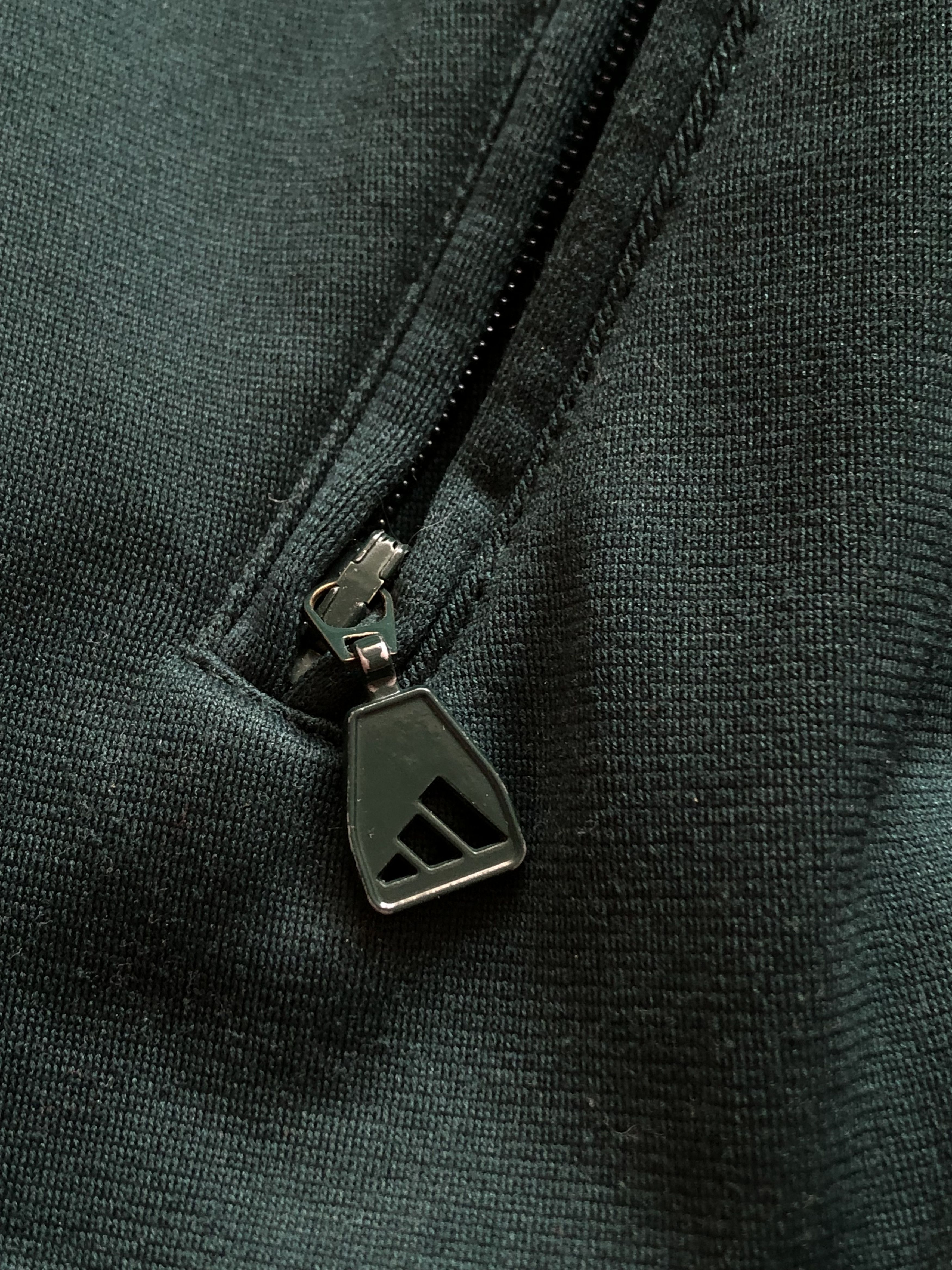 Adidas × Vintage Vintage Adidas Rare Hoodie Sweatshirt Jacket Green Y2K hype Size US L / EU 52-54 / 3 - 12 Thumbnail