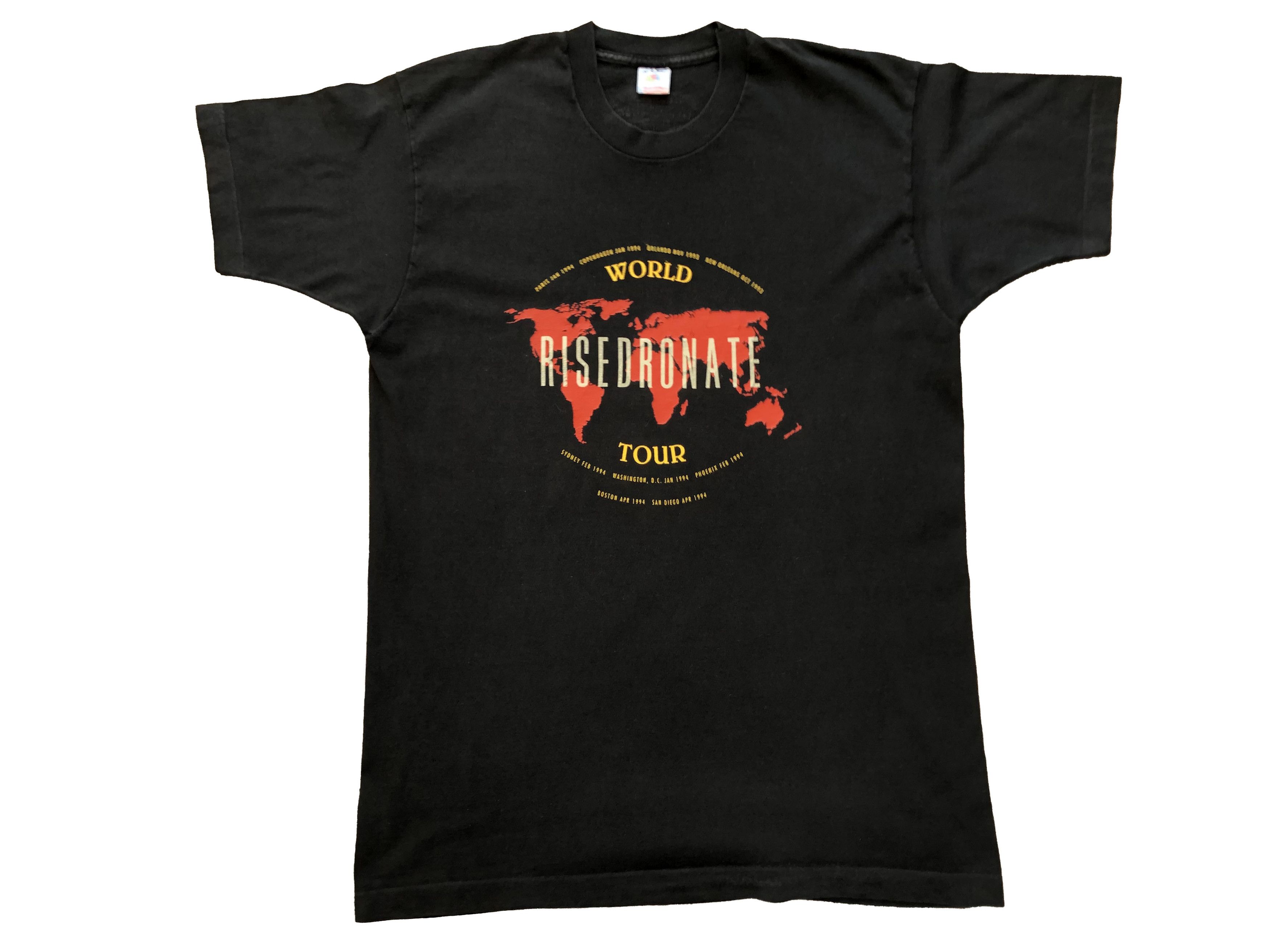 Band Tees × Vintage Risedronate Vintage Tee Band Tour 1994 Shirt Hype Drill Size US XL / EU 56 / 4 - 1 Thumbnail
