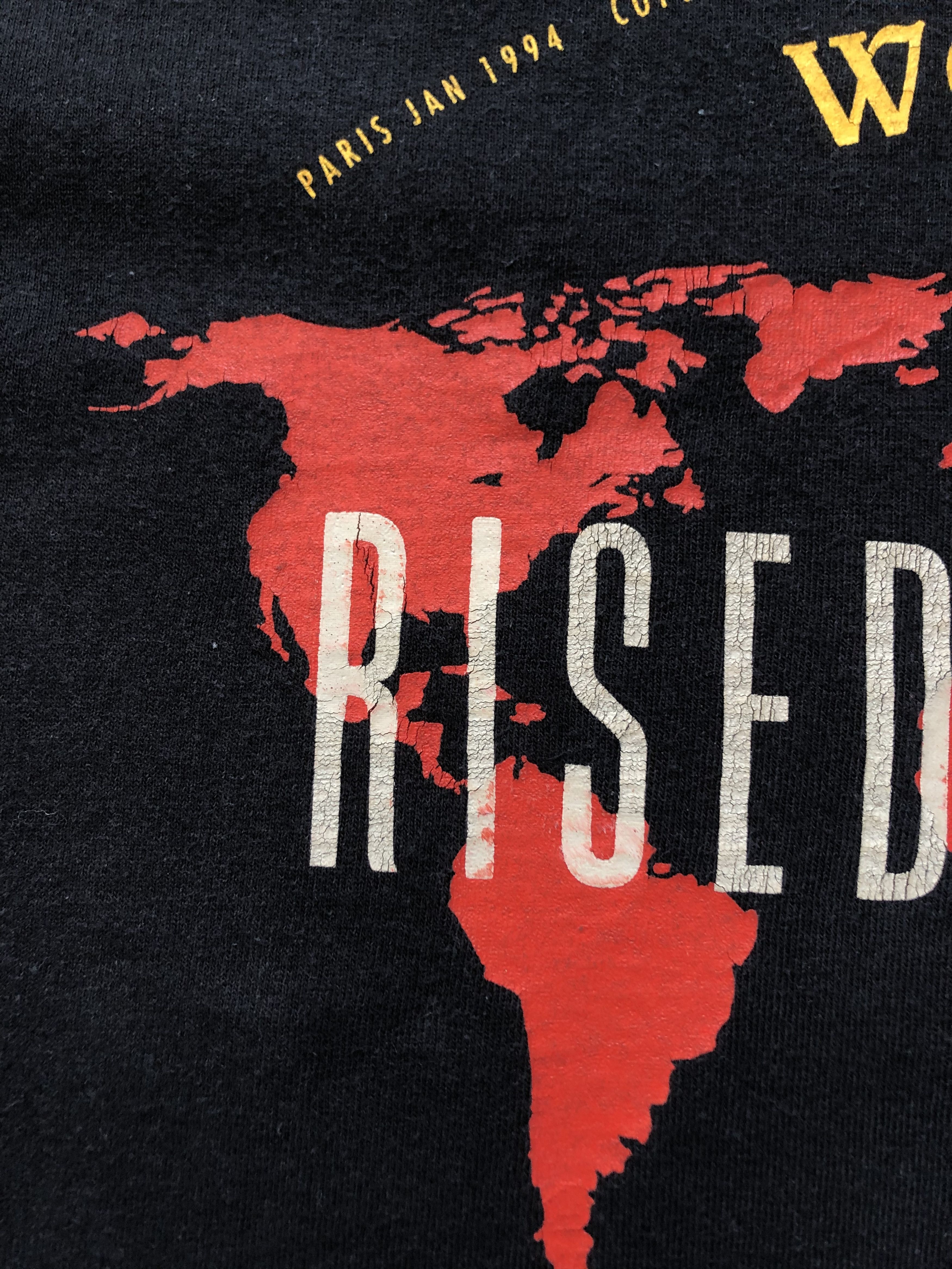 Band Tees × Vintage Risedronate Vintage Tee Band Tour 1994 Shirt Hype Drill Size US XL / EU 56 / 4 - 7 Thumbnail
